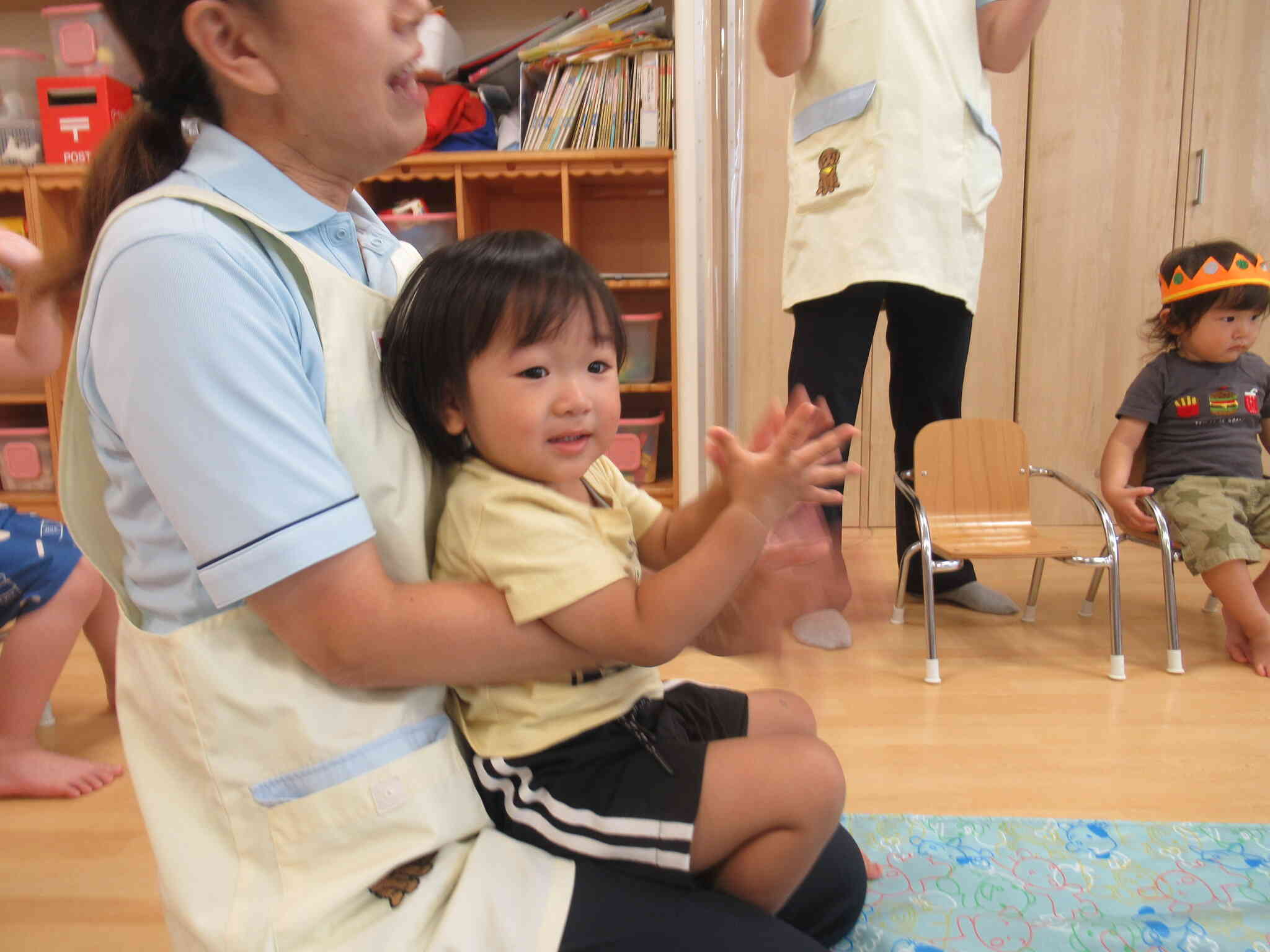 おめでとうの拍手！