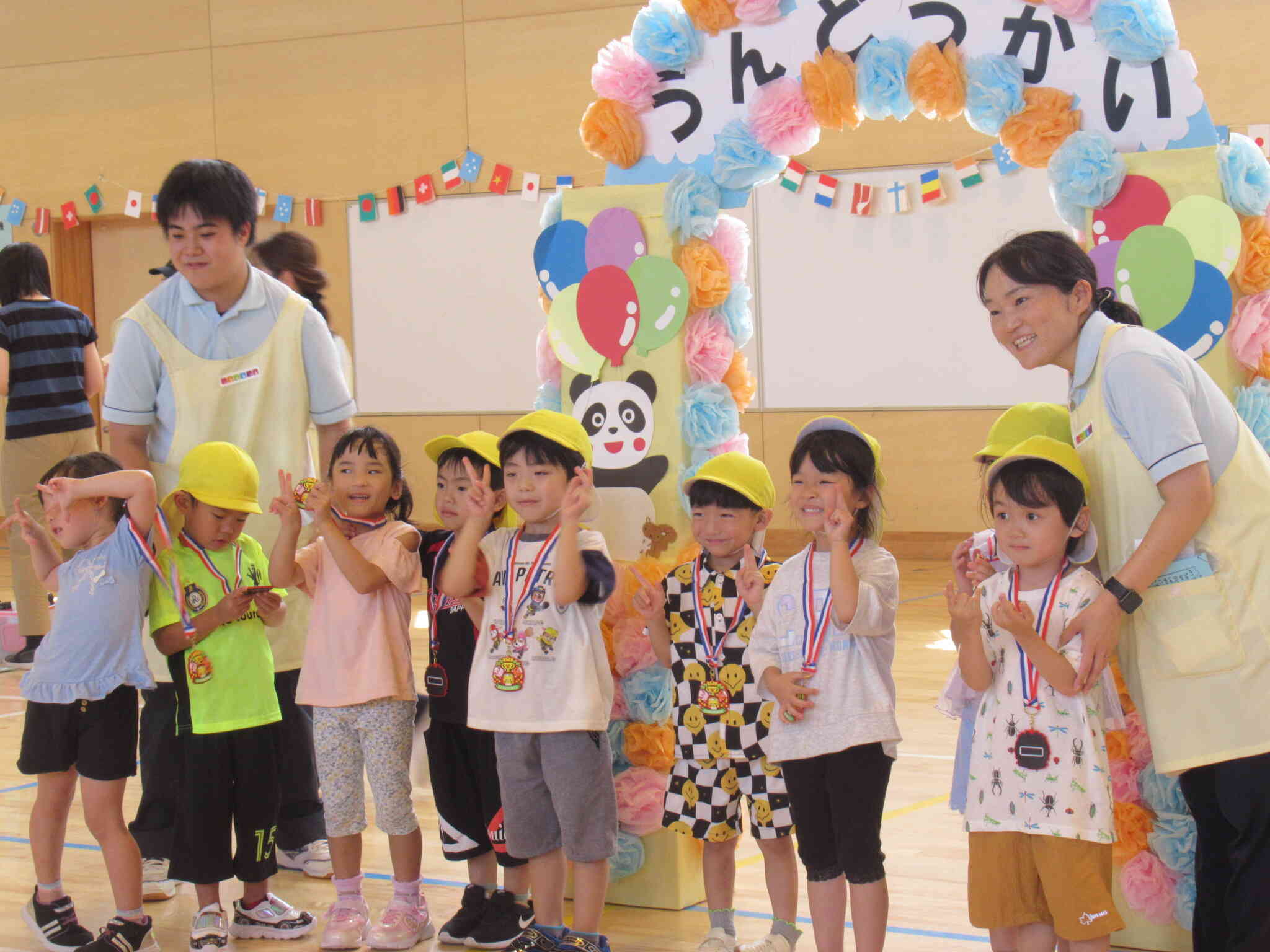 最後はみんなで記念撮影です！