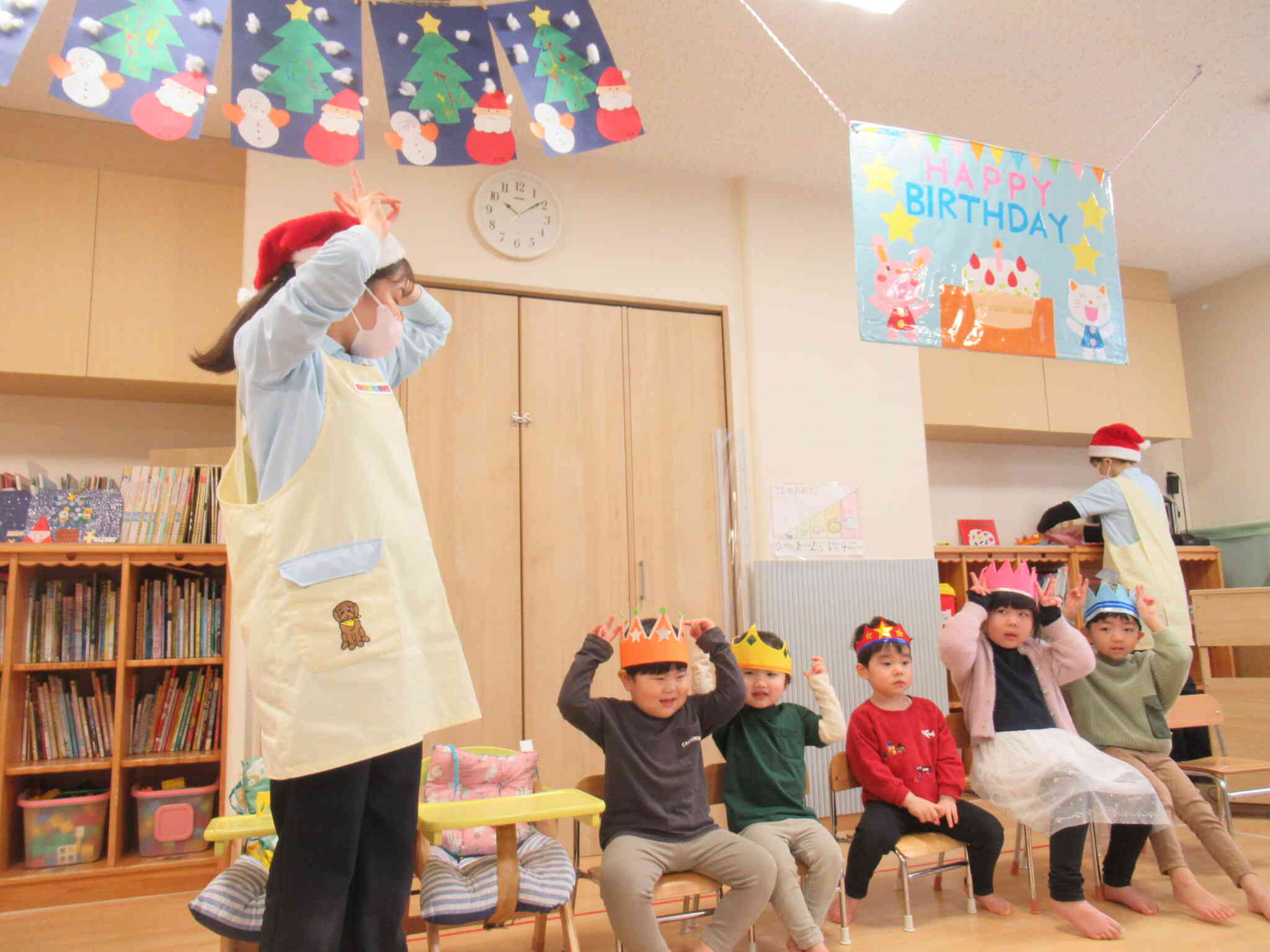 クリスマス会＆12月誕生会①