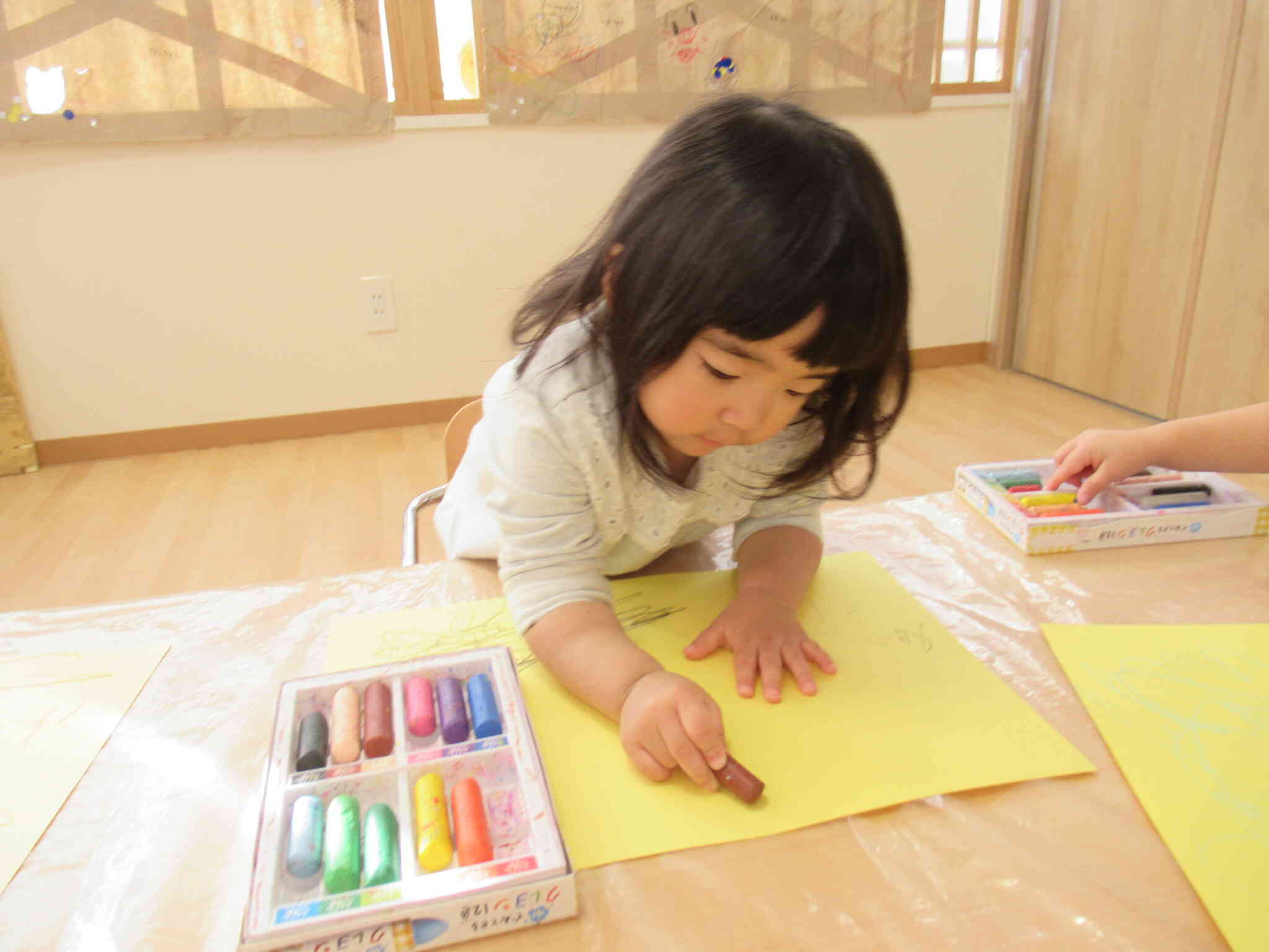 なに描こうかな？