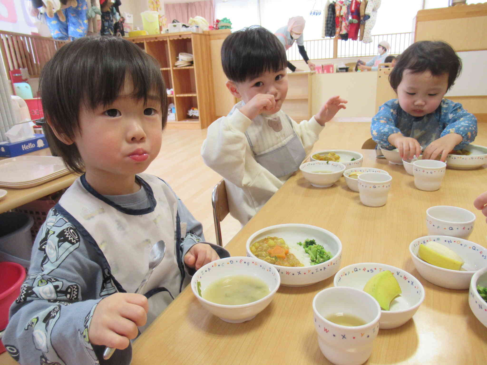 カレーもおいしかったよ！