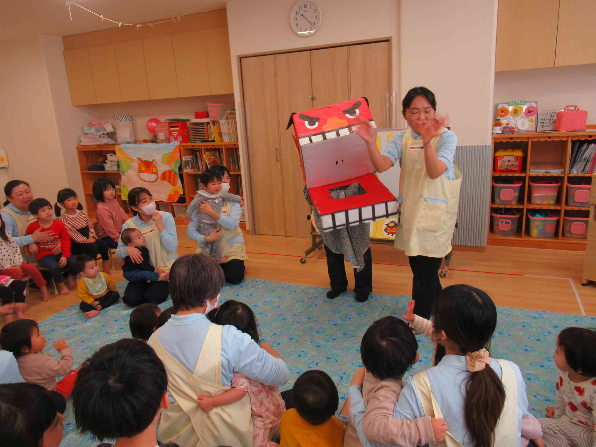 獅子舞も登場しました！