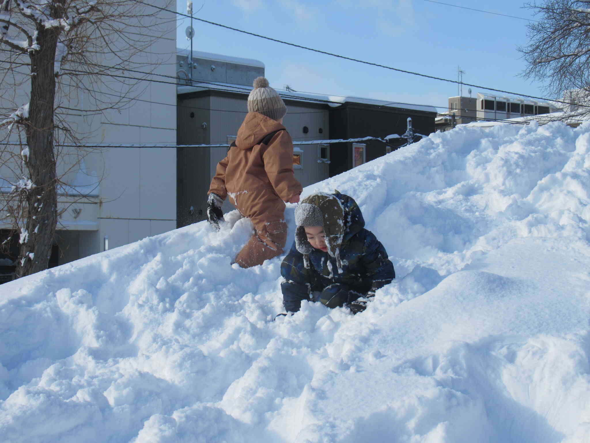 登るのも大変！！