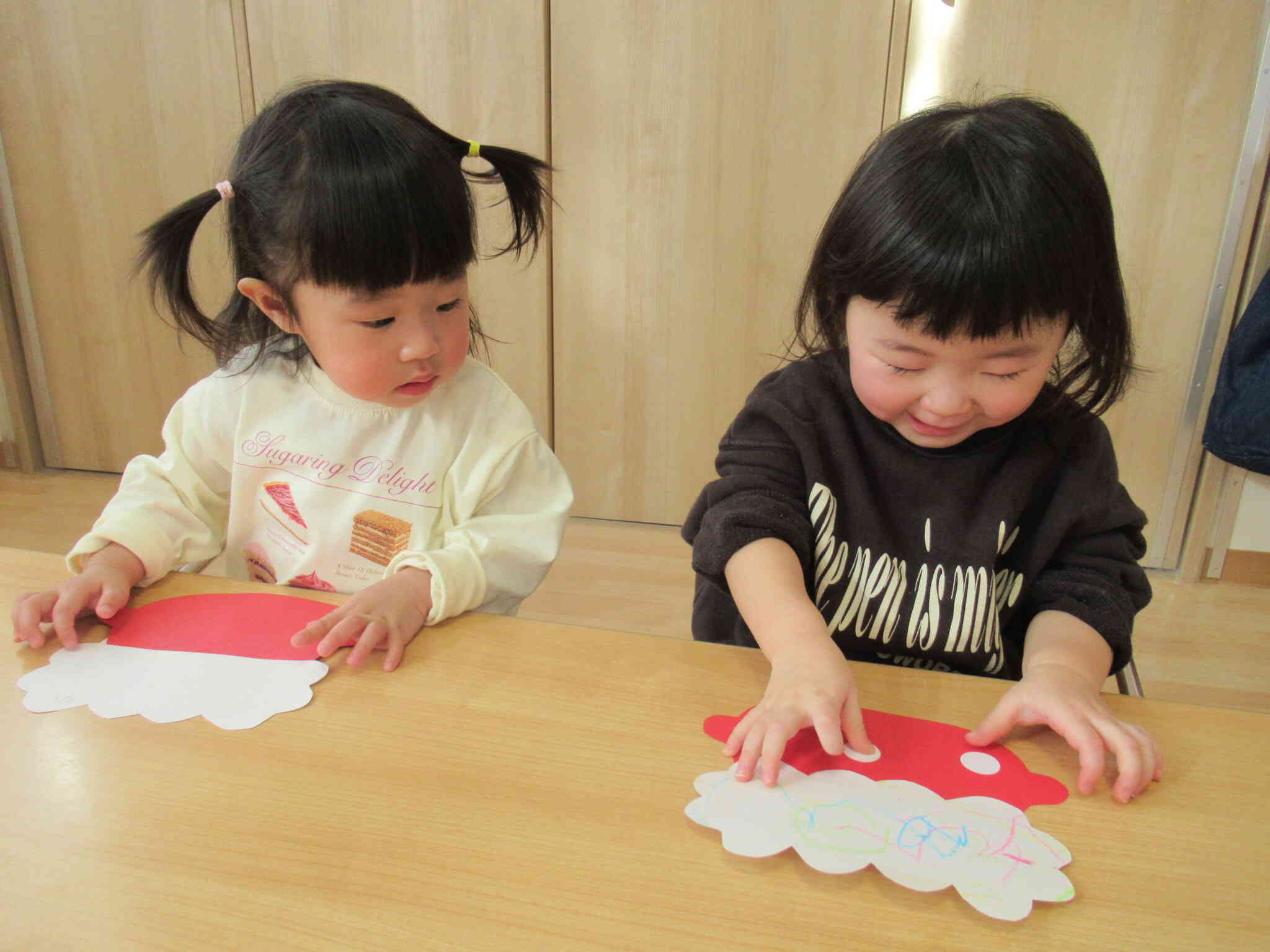 1歳児も作りましたよ！