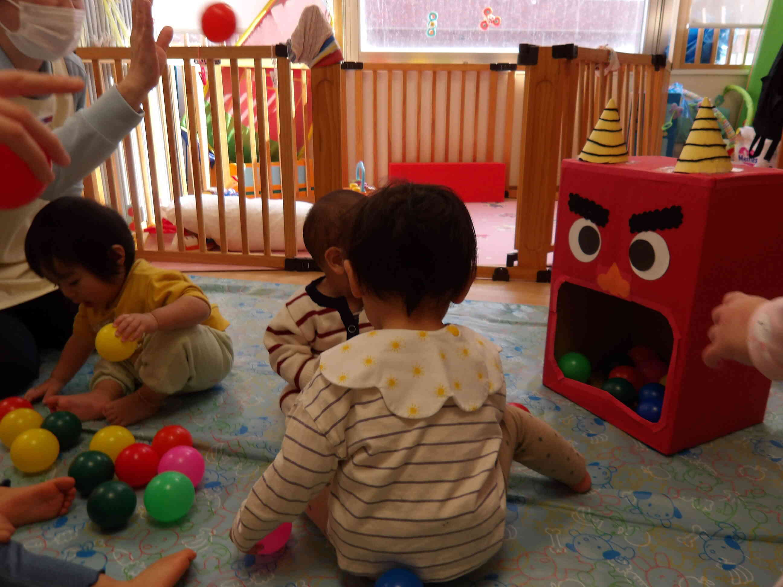 0歳児も鬼はそとー