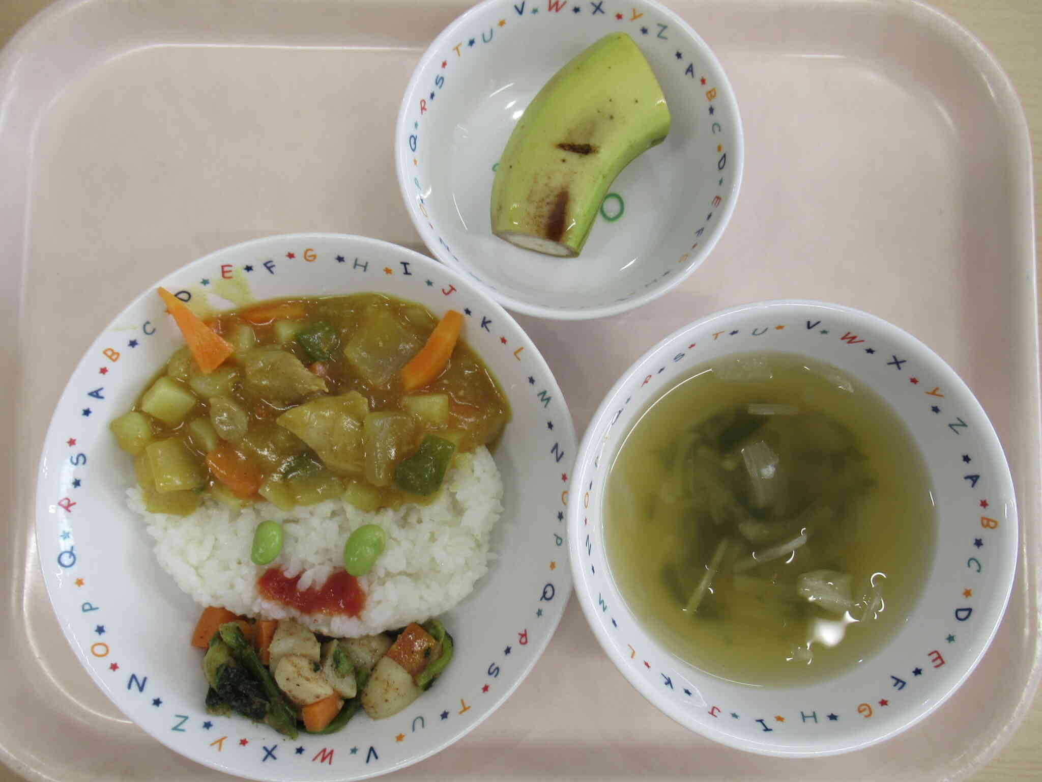 給食は鬼のカレーでした！