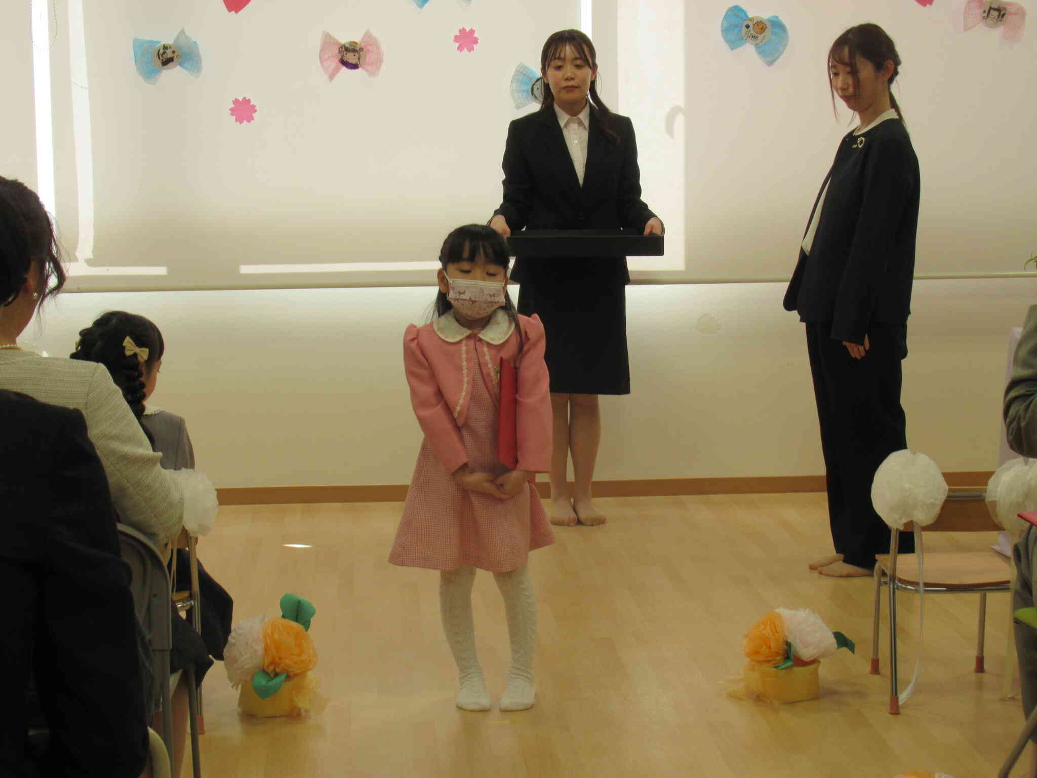 みんな大きな声で将来の夢を教えてくれました