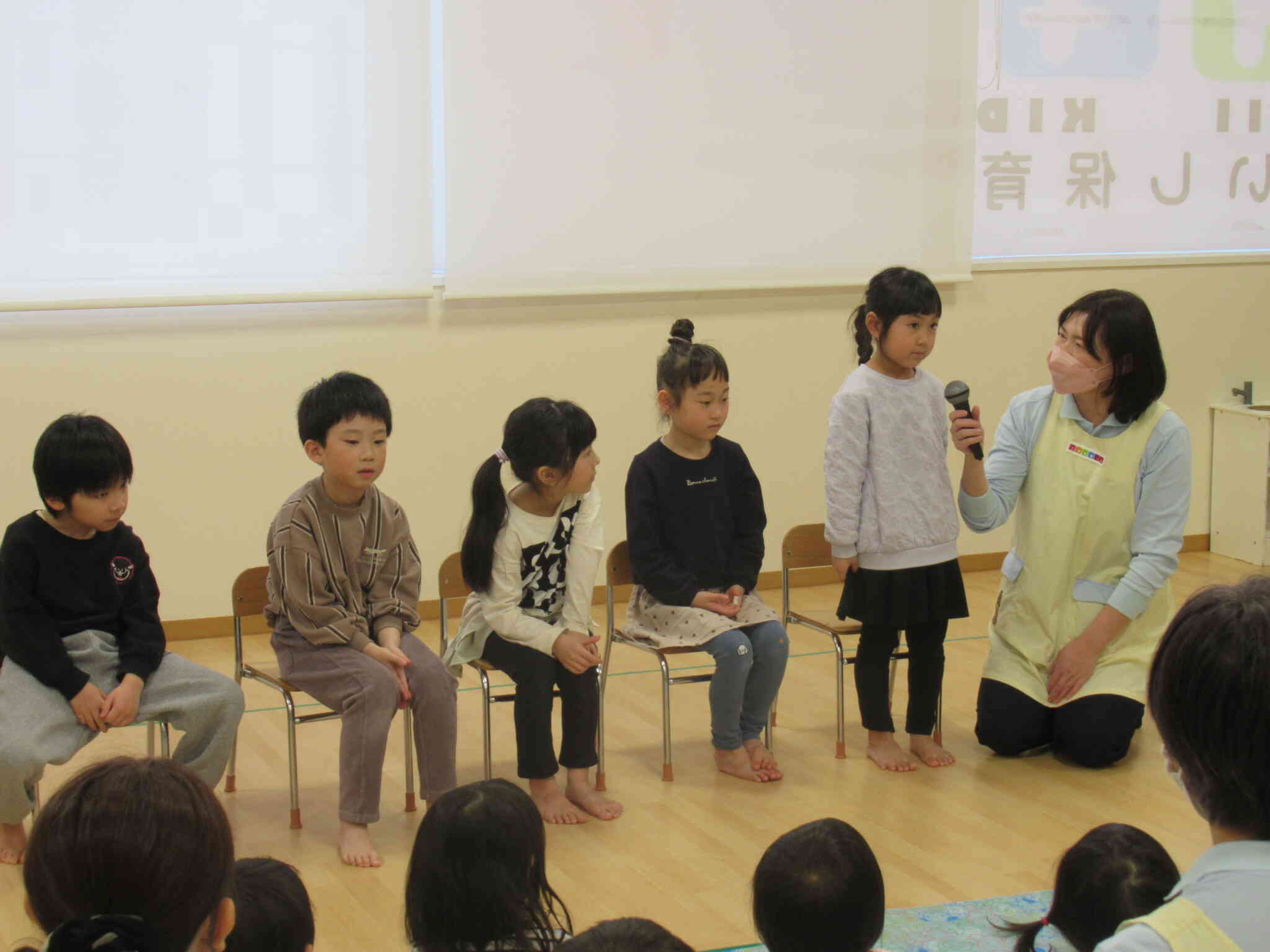 質問コーナー緊張しているかな？？