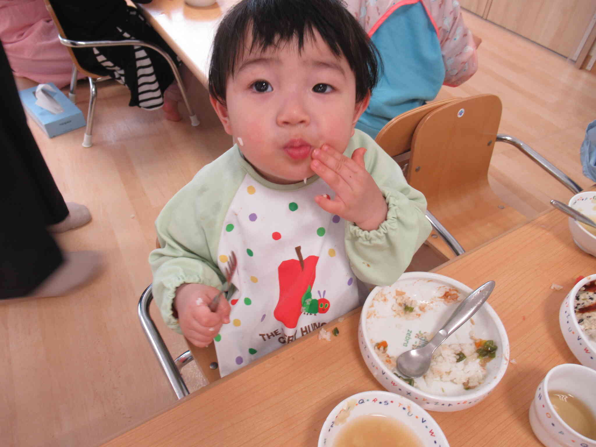 いっぱい食べたよ！