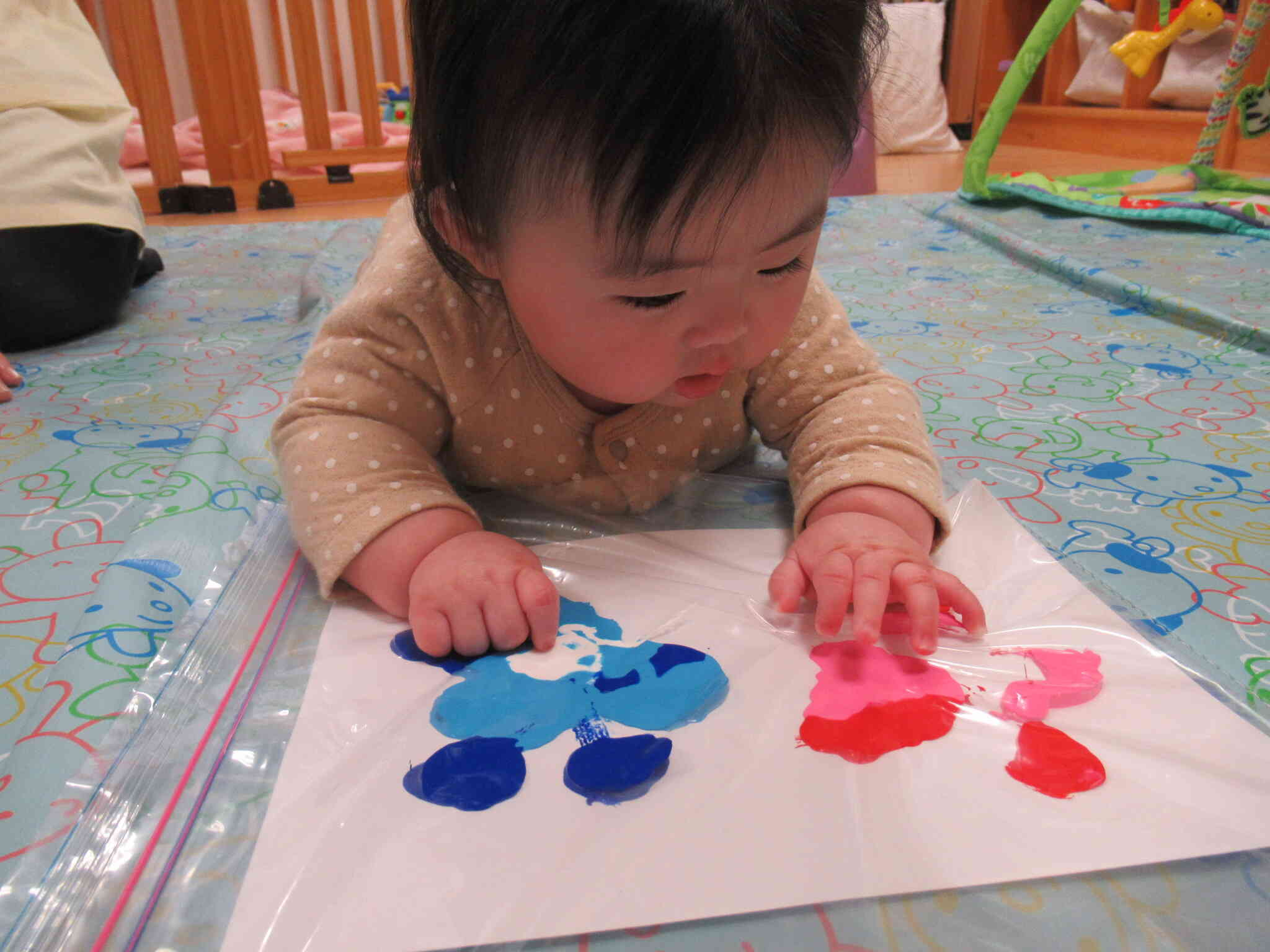 0歳児 感触遊び