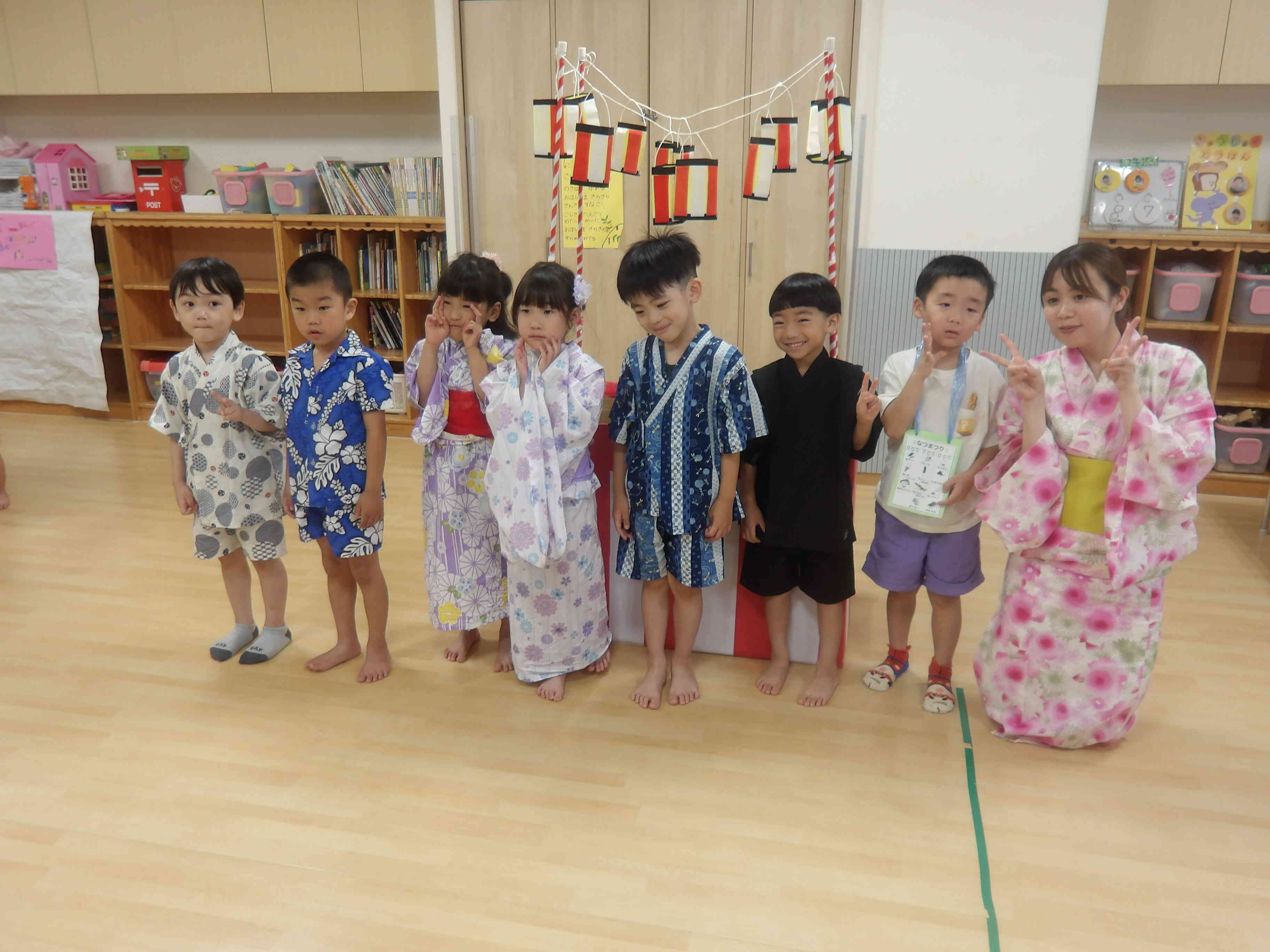 夏まつりがありました！