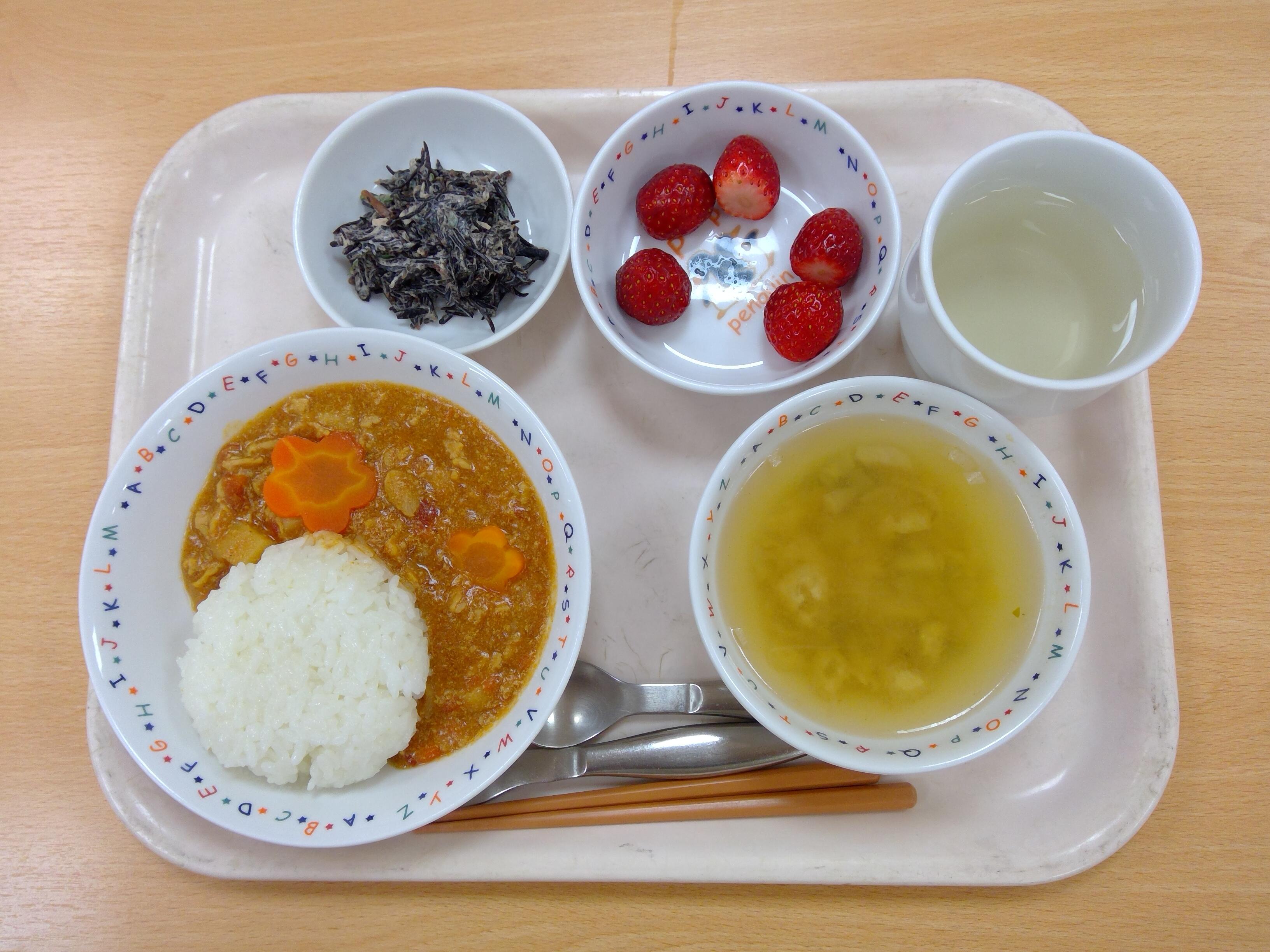 3月のお楽しみ給食！