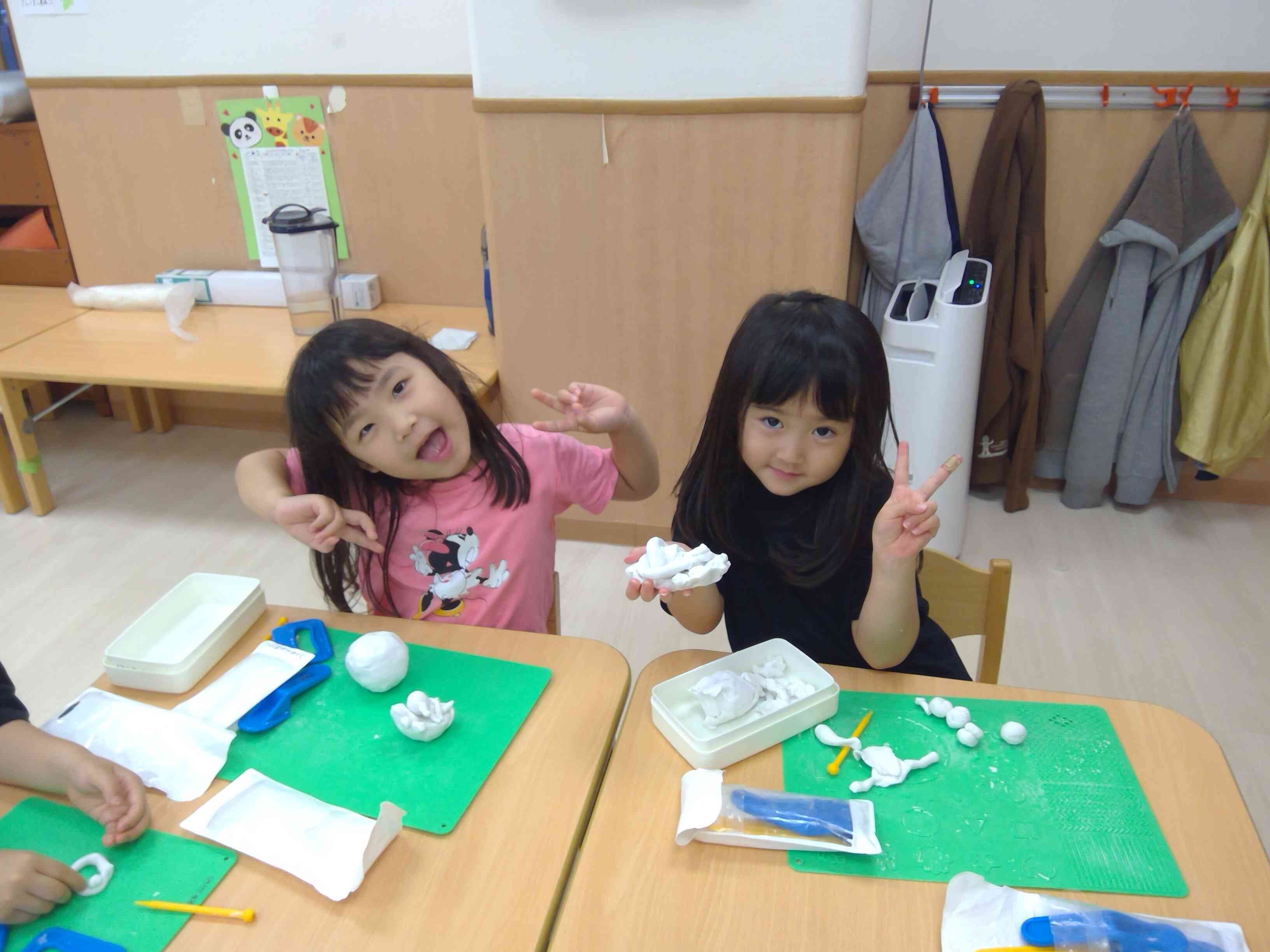 一緒に遊んでるんだよ～！