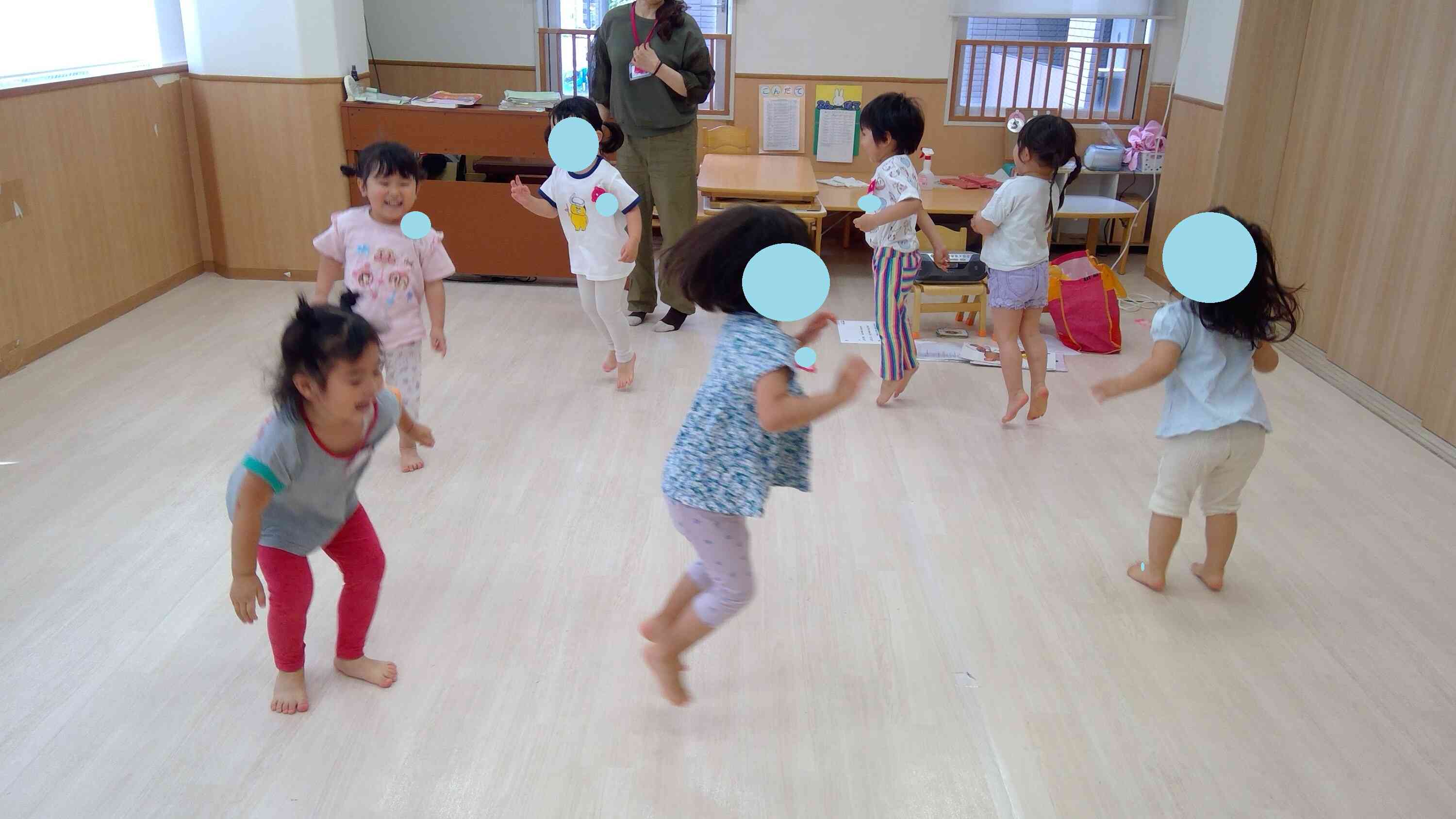 ジャンプもとっても楽しいね♪