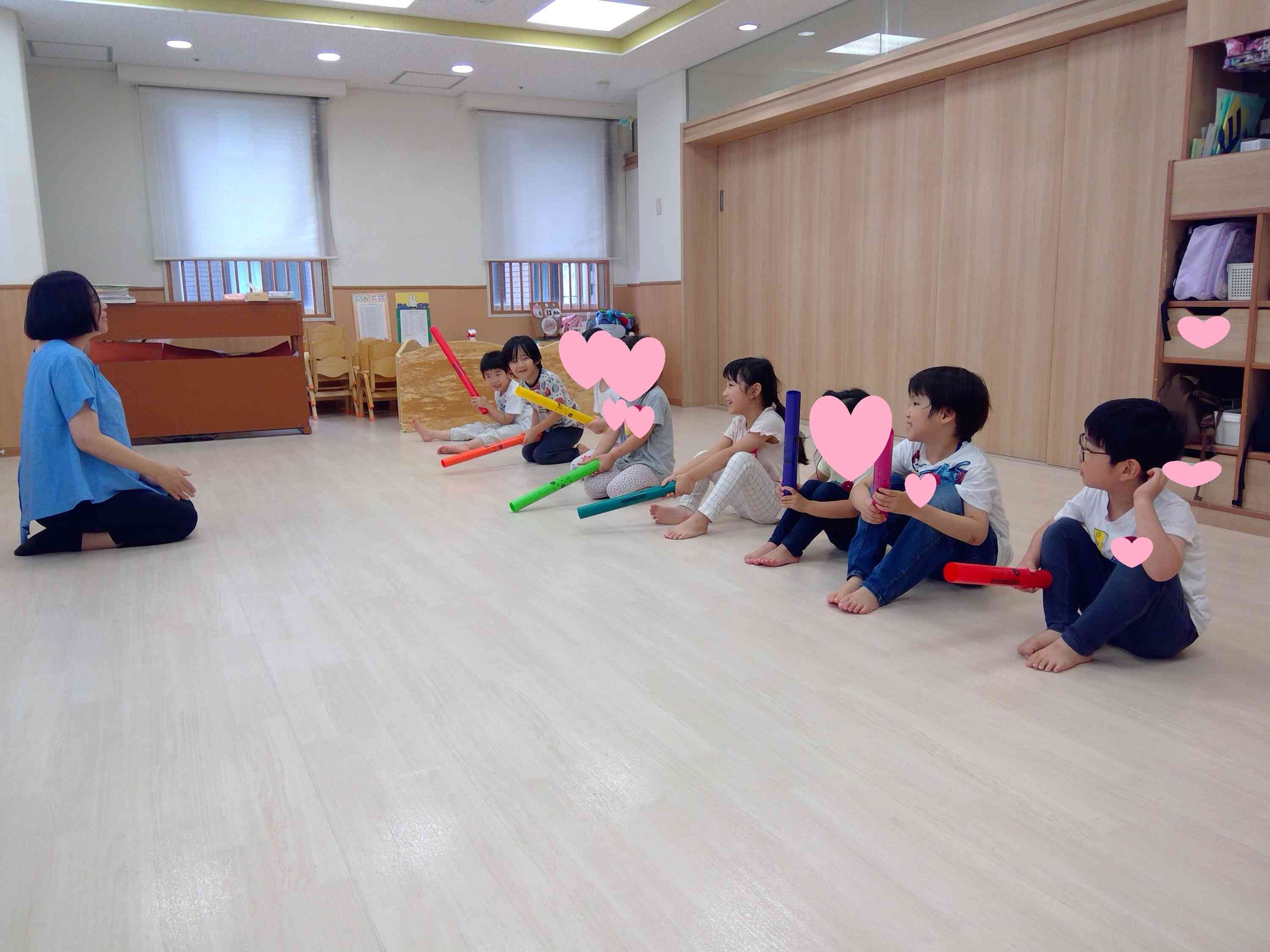 リトミック（ぱんだ・きりん組　4・5歳児）