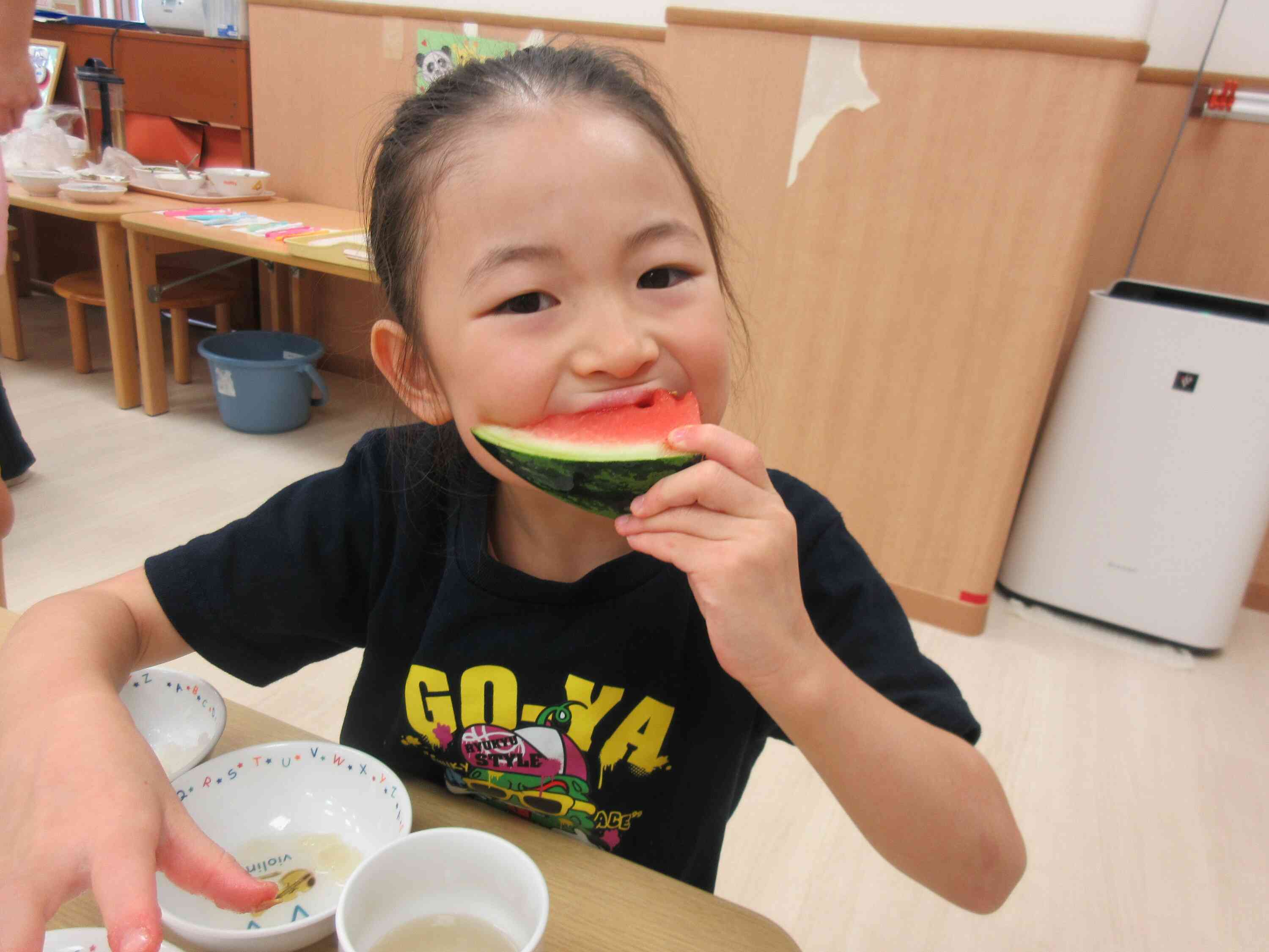 すいか美味しいな☆