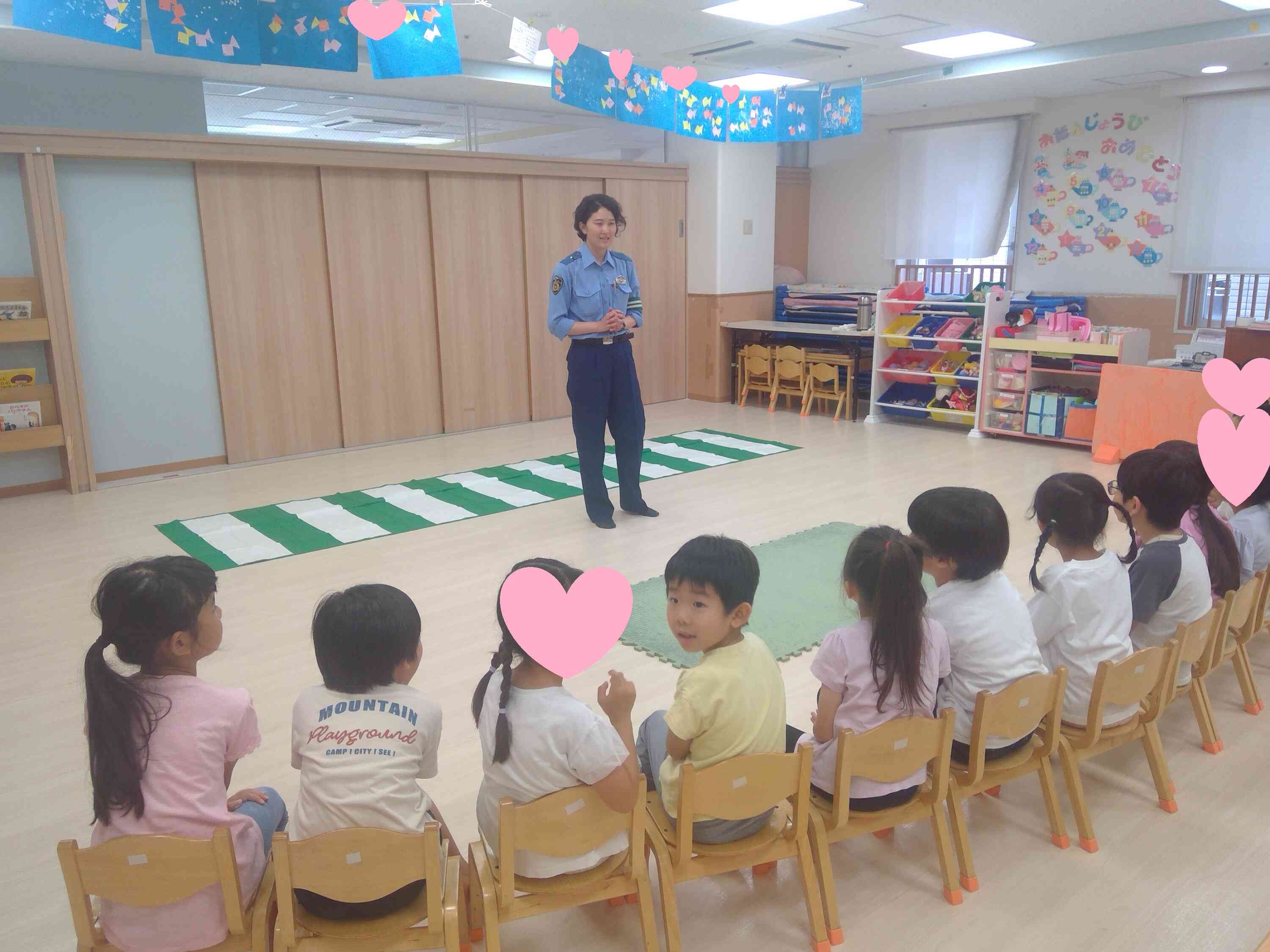 交通安全教室（ぱんだ・きりん組 4・5歳児）