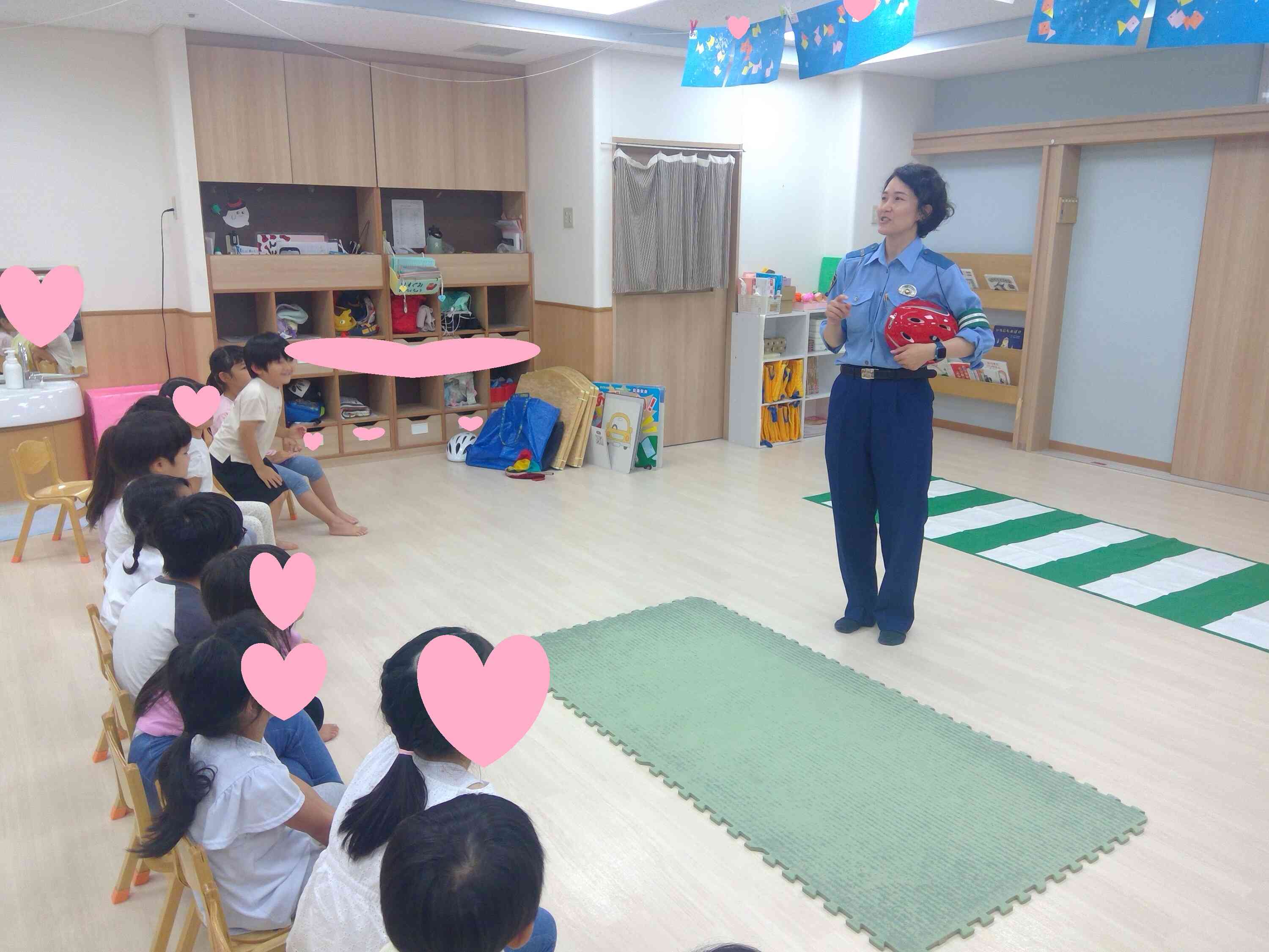 交通ルールしっかり守ります！