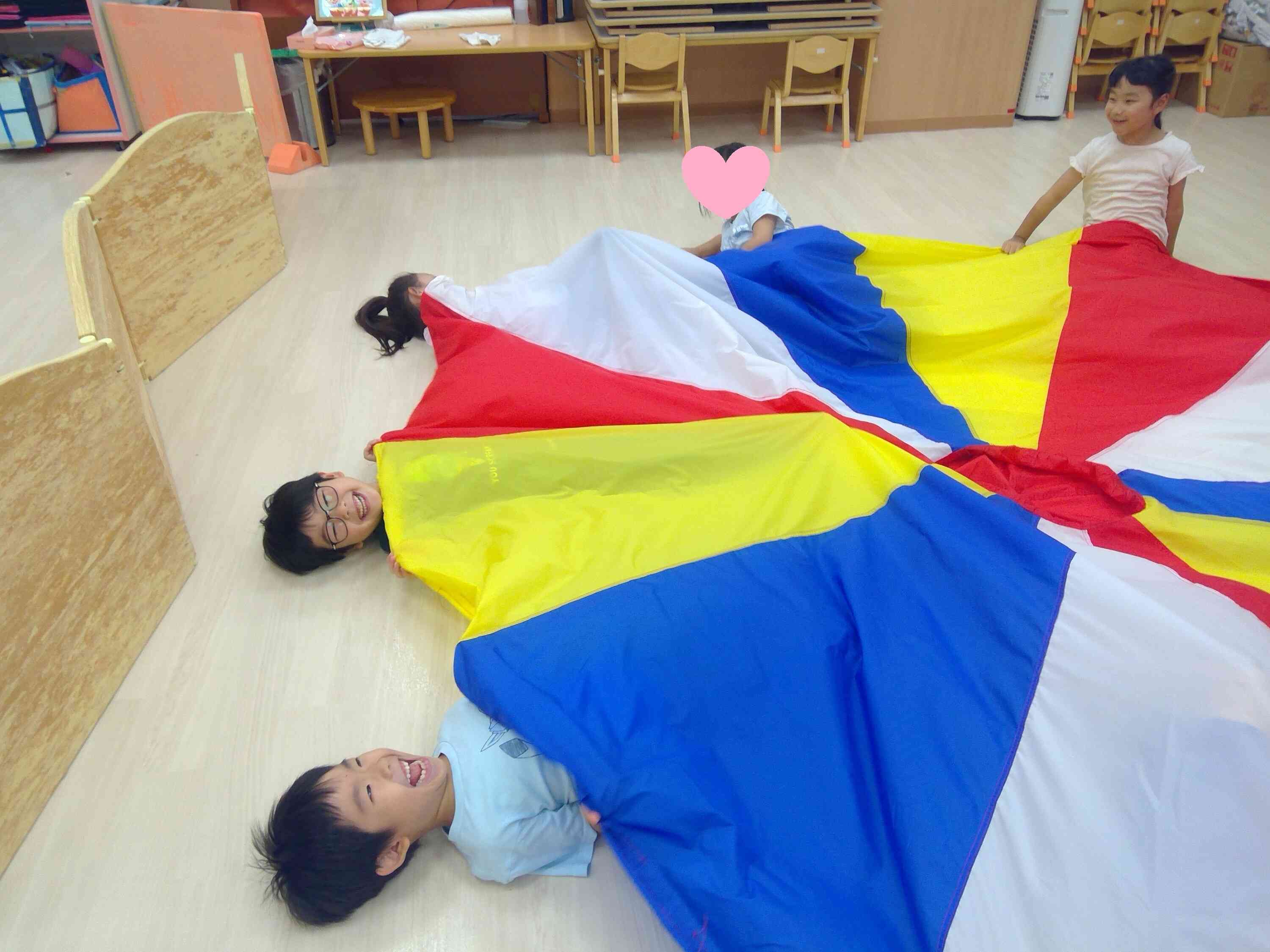 パラバルーン楽しい~☆