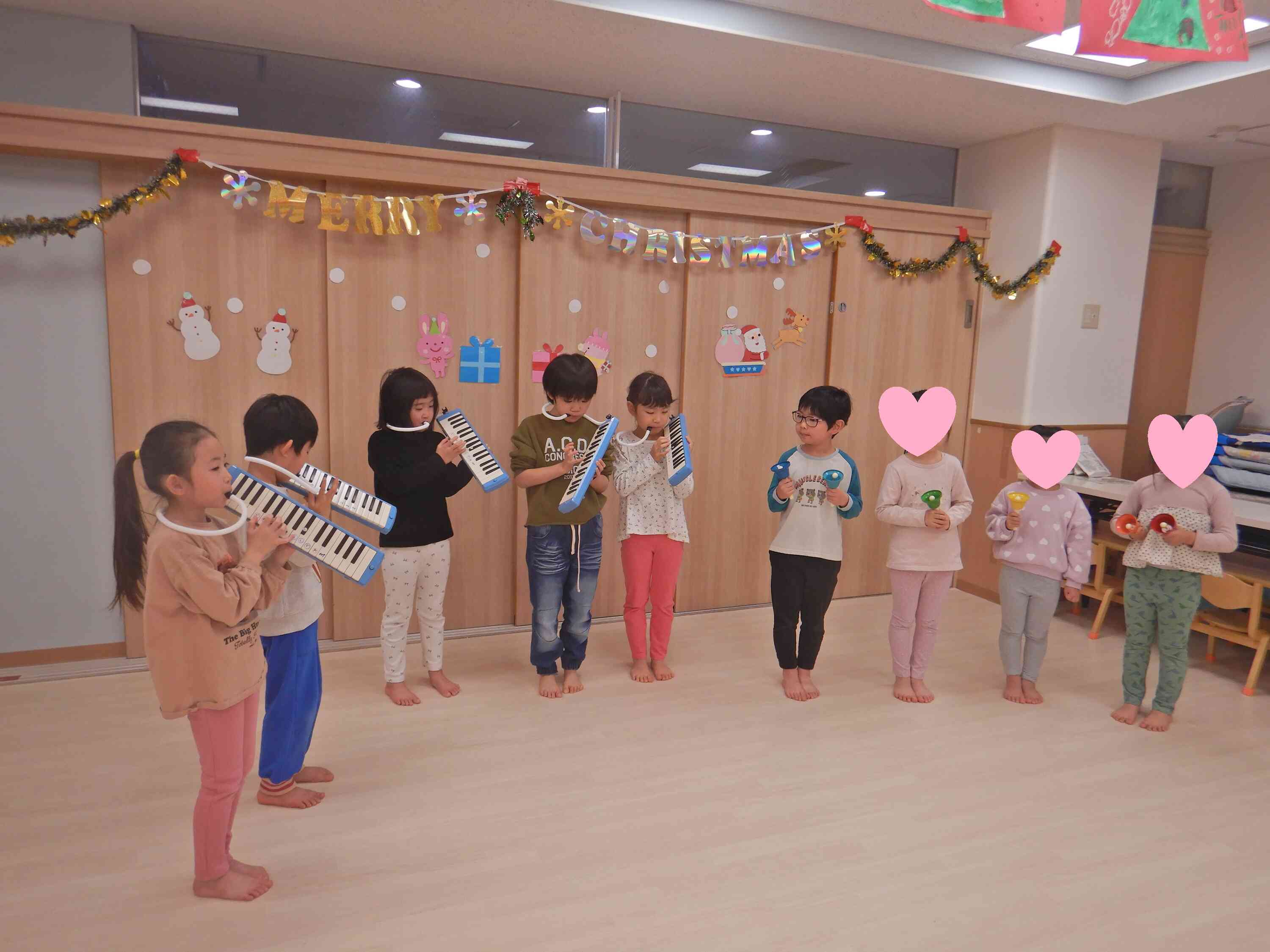 発表会練習を始めたよ！（ぱんだ・きりん組　4・5歳児）