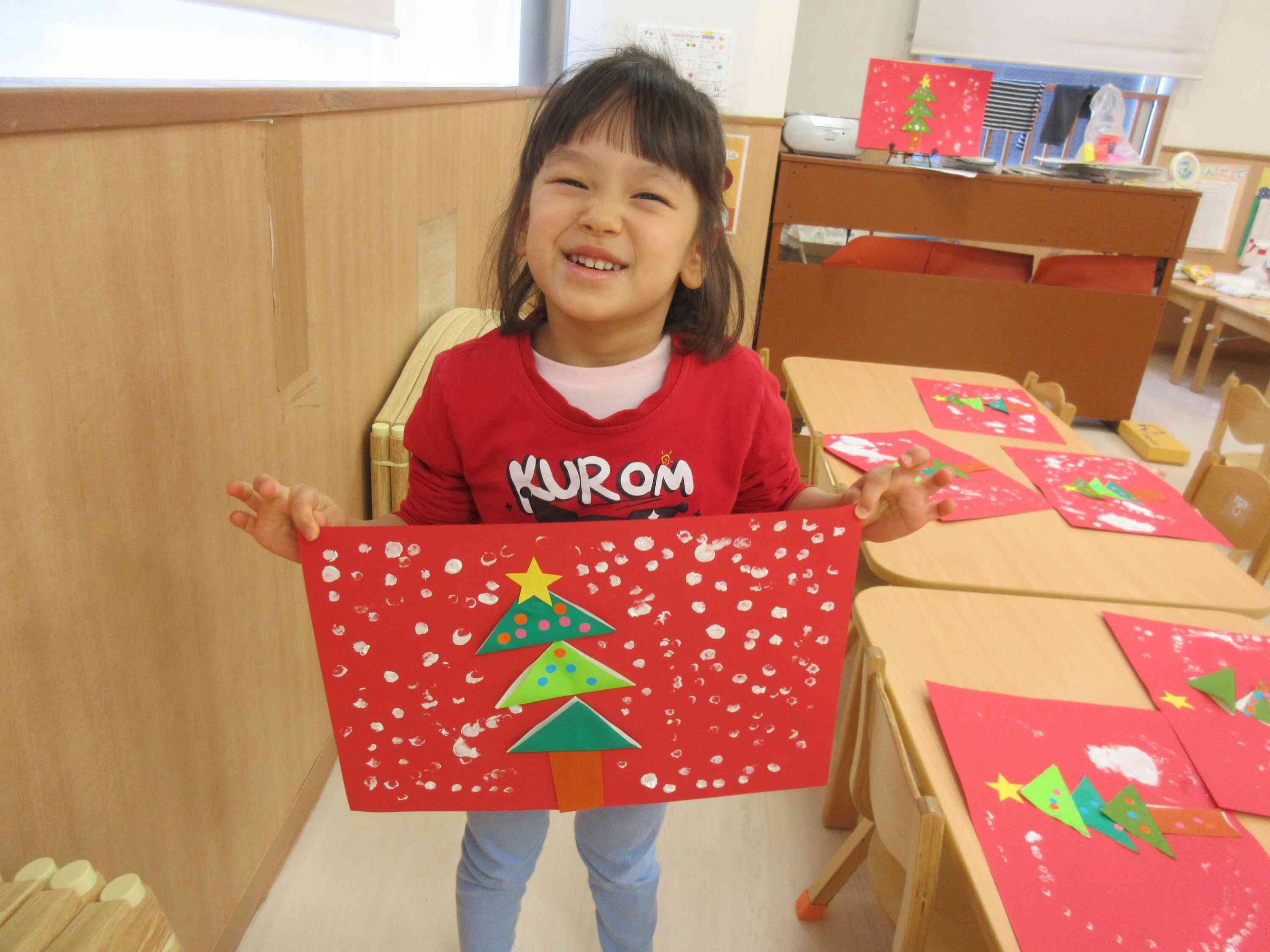 みてみて！いっぱい雪降らしたんだよ～！