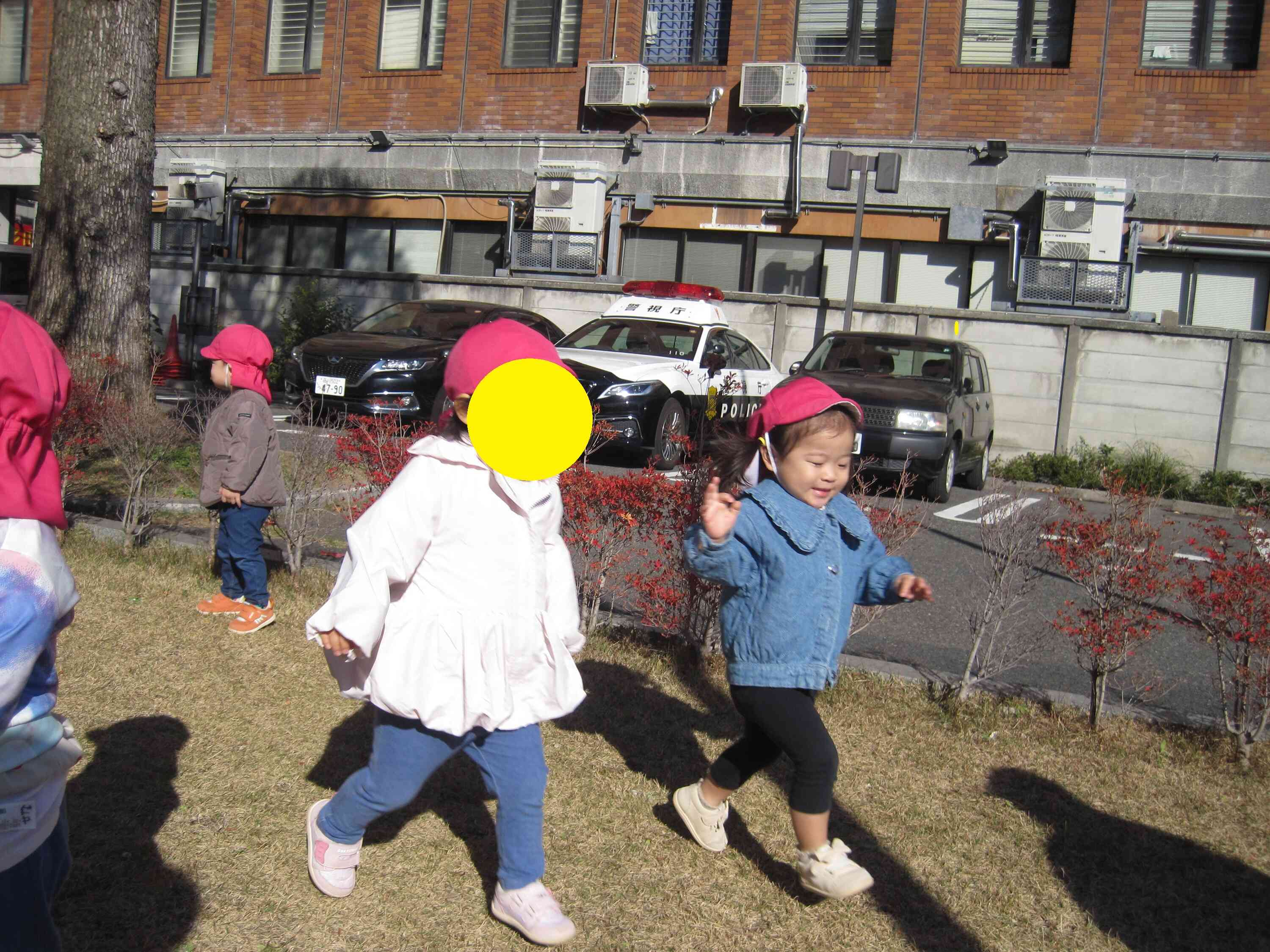 たくさん走ったよ！(1歳児うさぎ組)