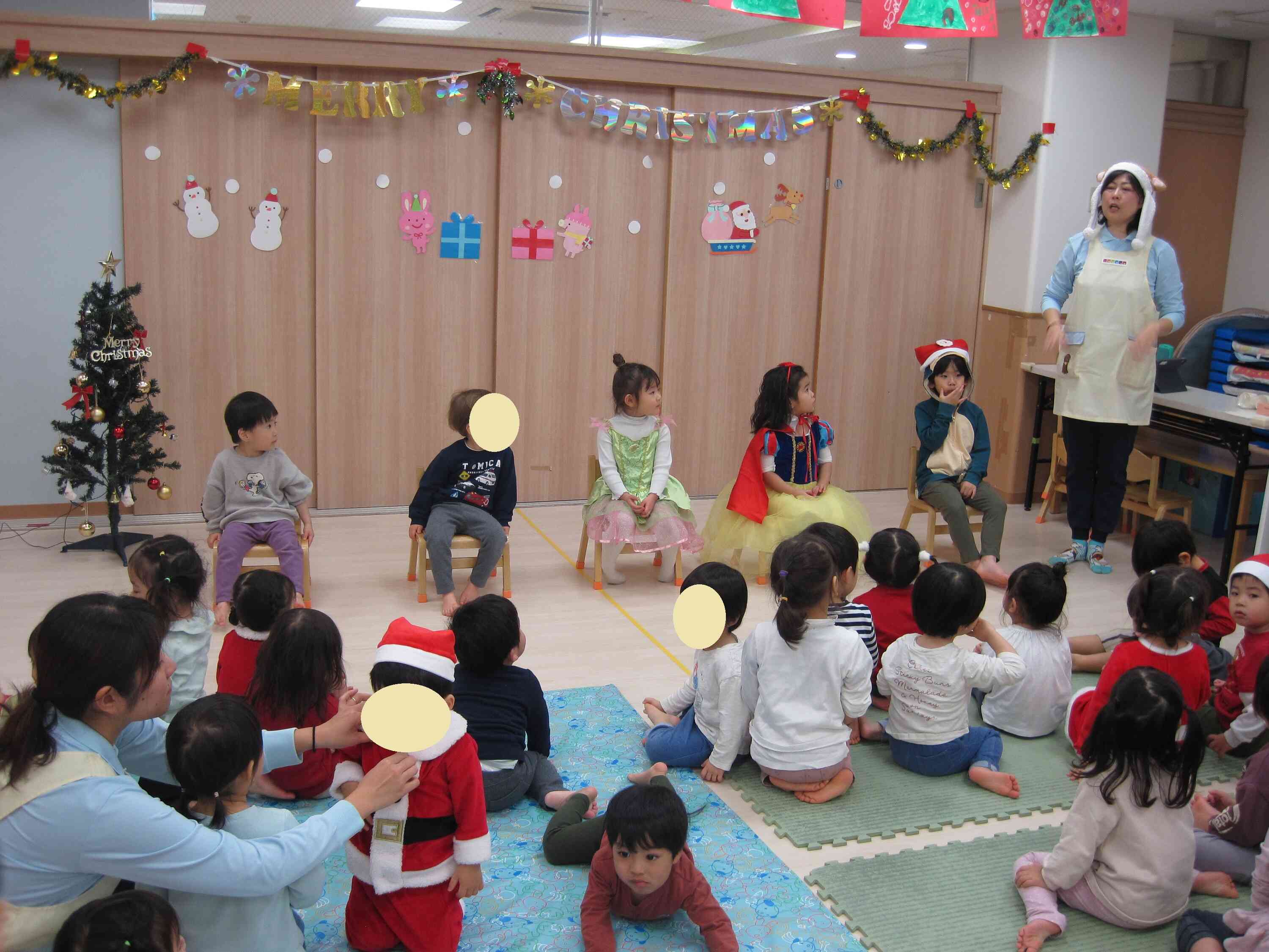 クリスマス会がありました☆彡(全クラス)