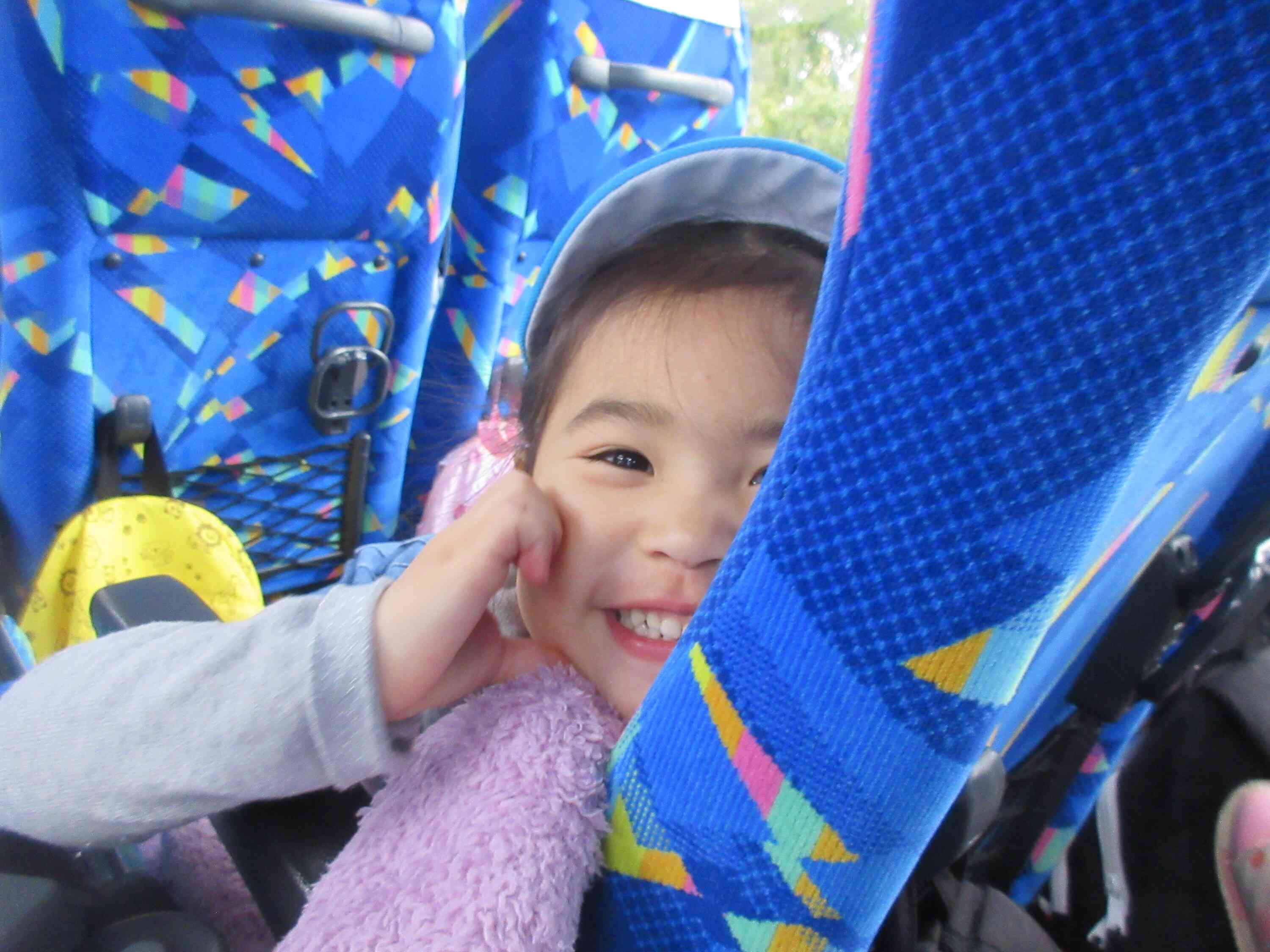 バスの中もたのしかったね♬