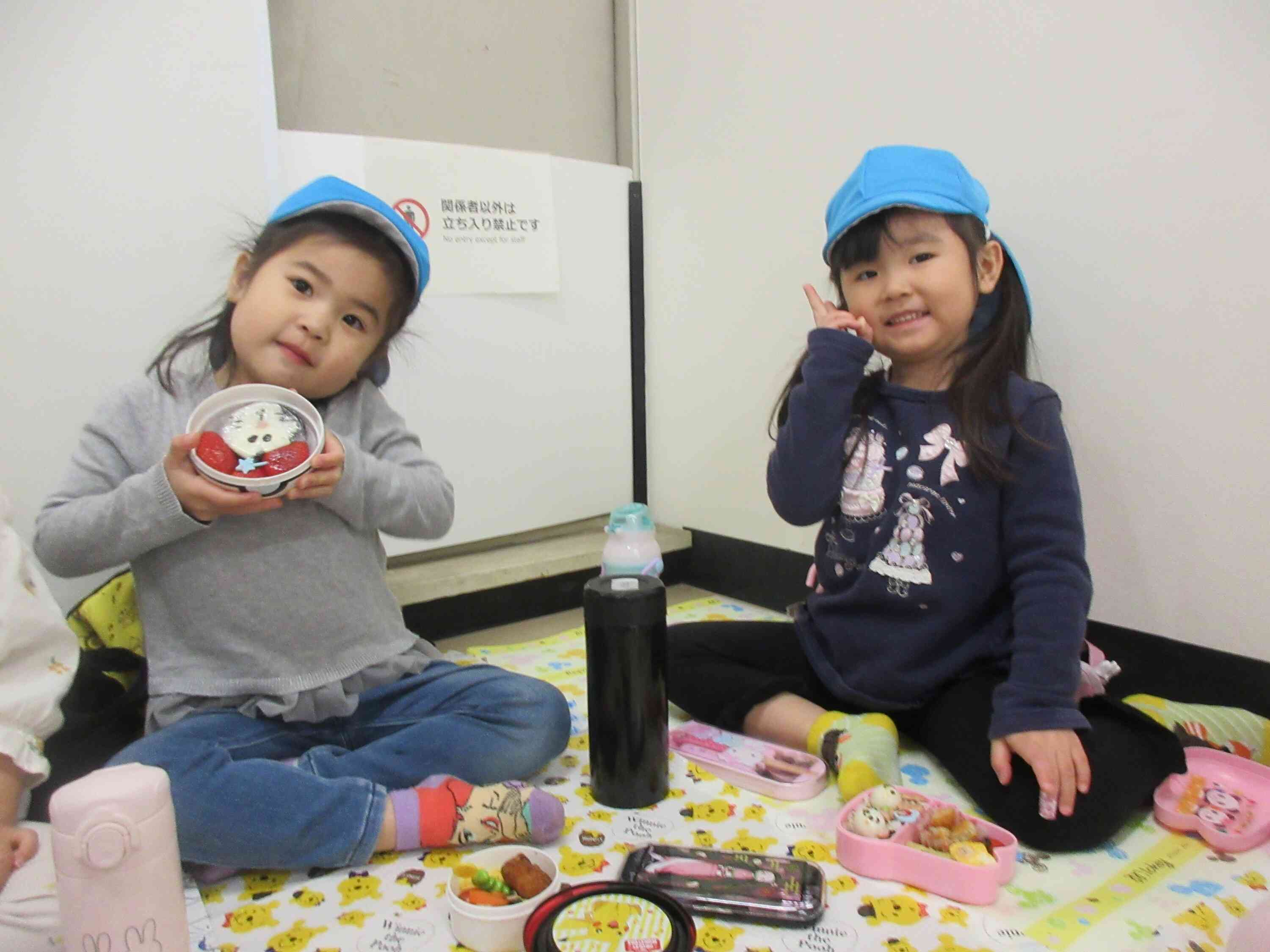 待ちに待ったお弁当タイム♬