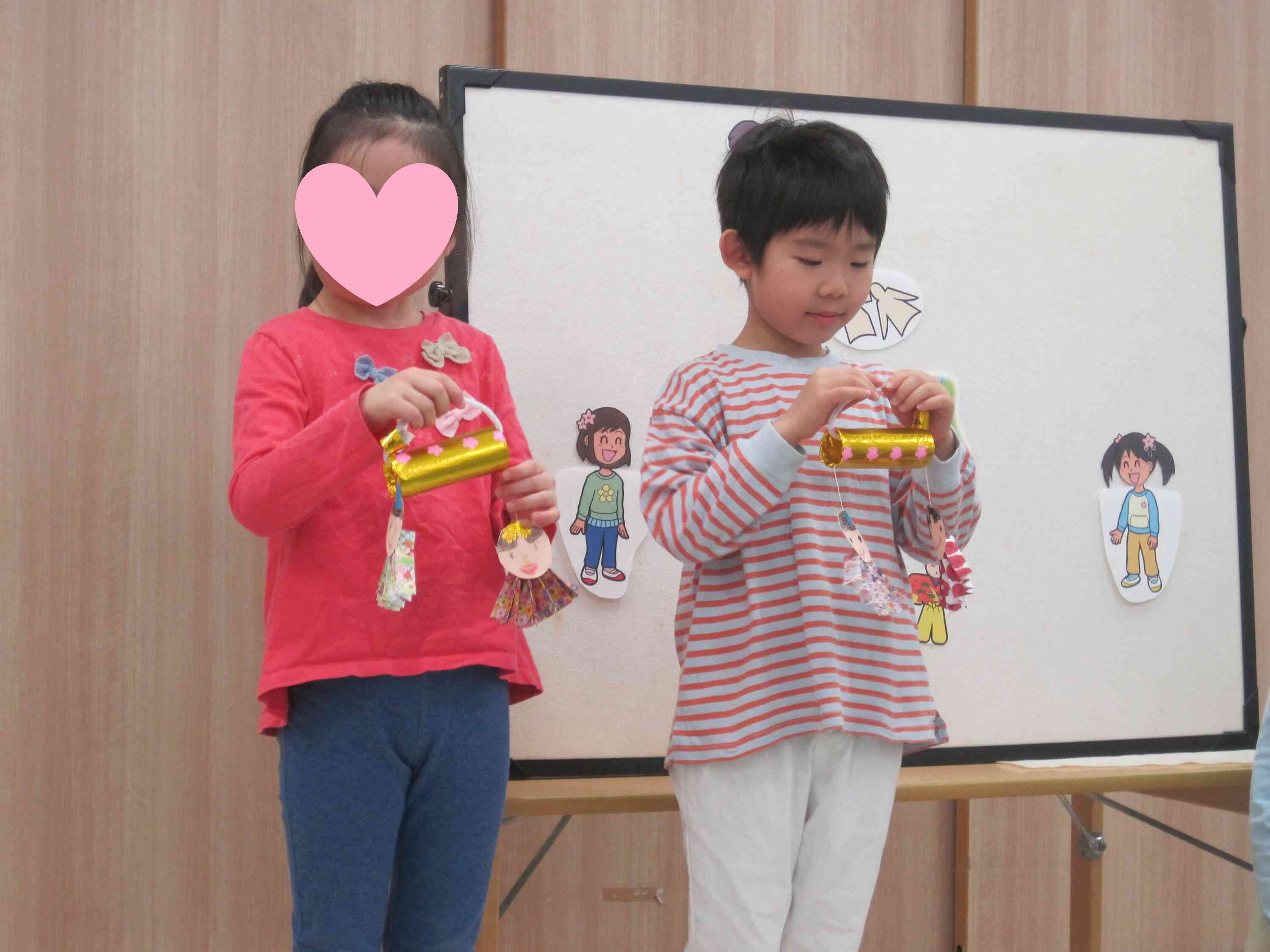 ひなまつり製作をしたよ♪