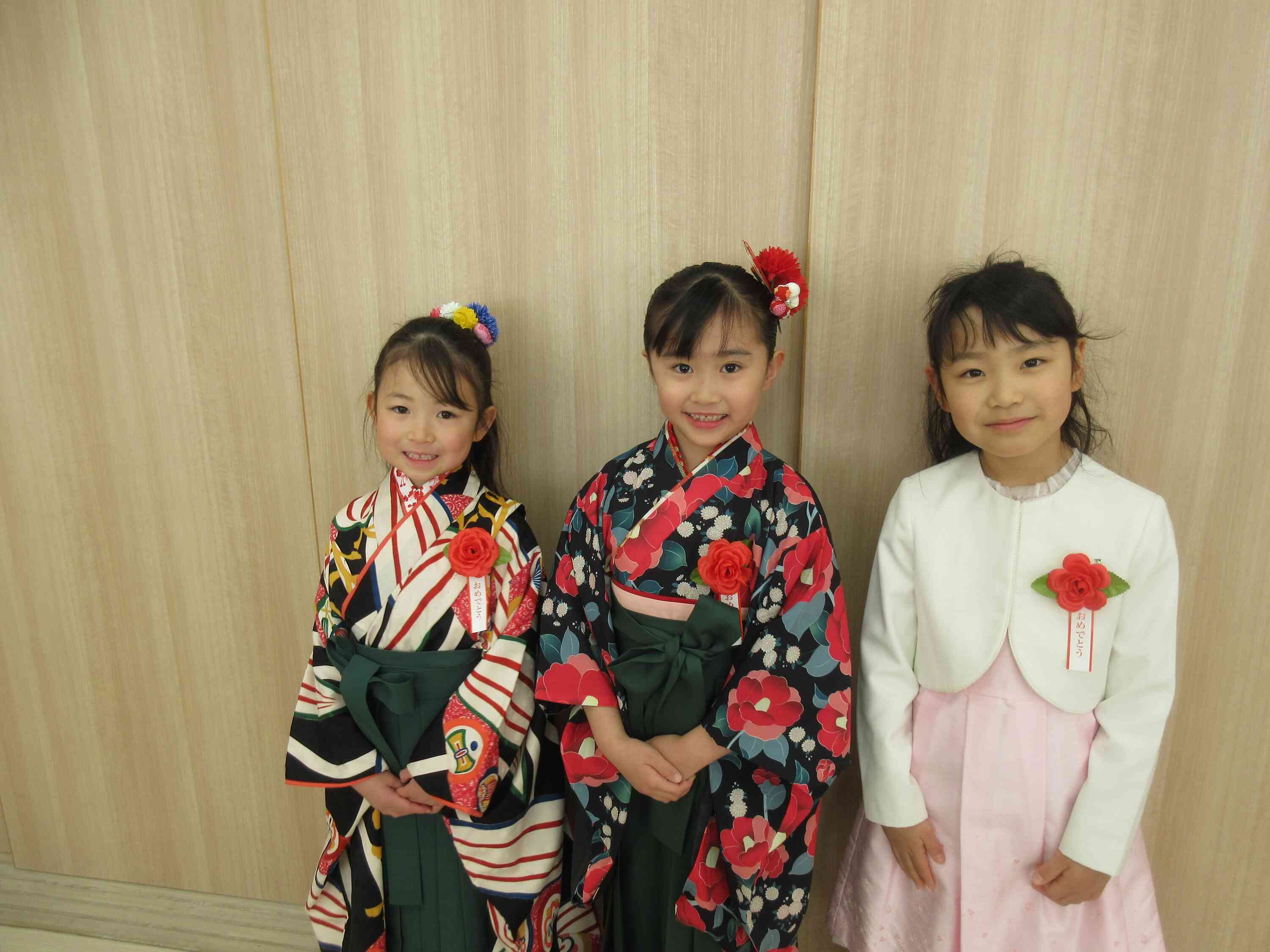 みんな華やかで可愛らしいです♪