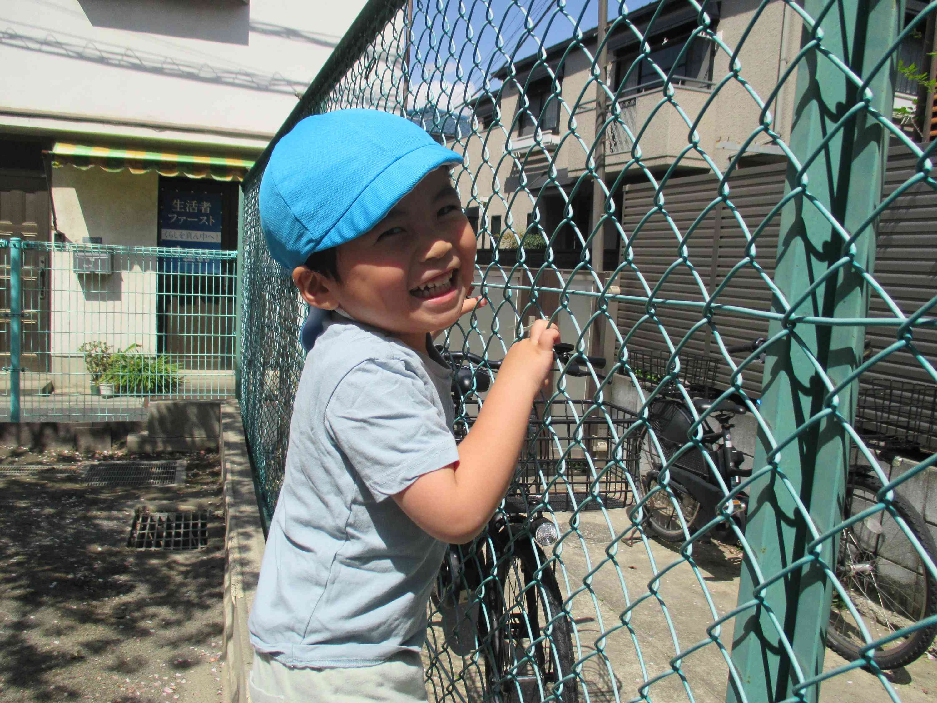お外遊び楽しいね☆