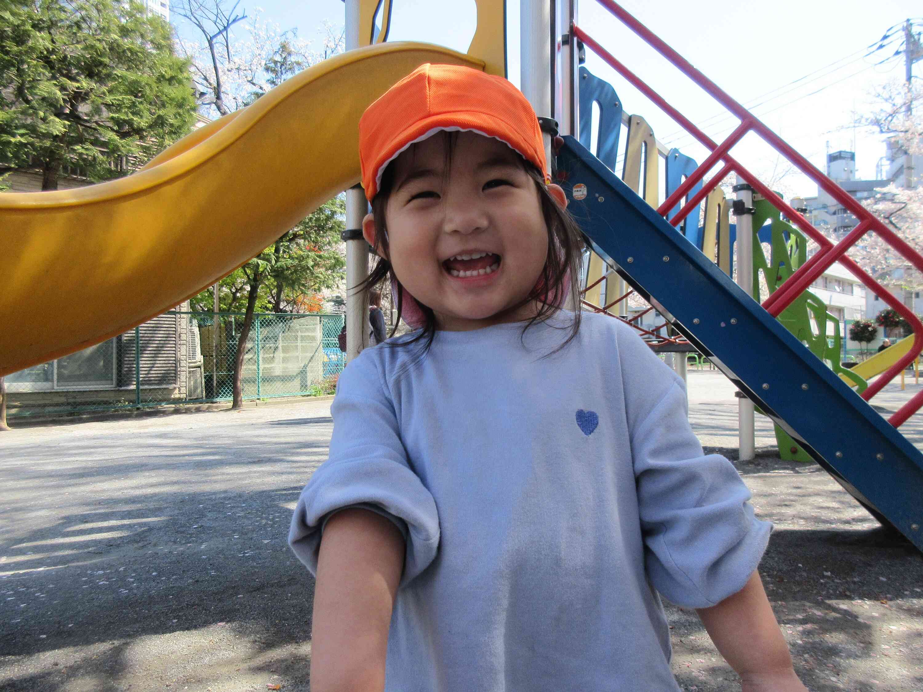 猿町公園で遊んだよ！