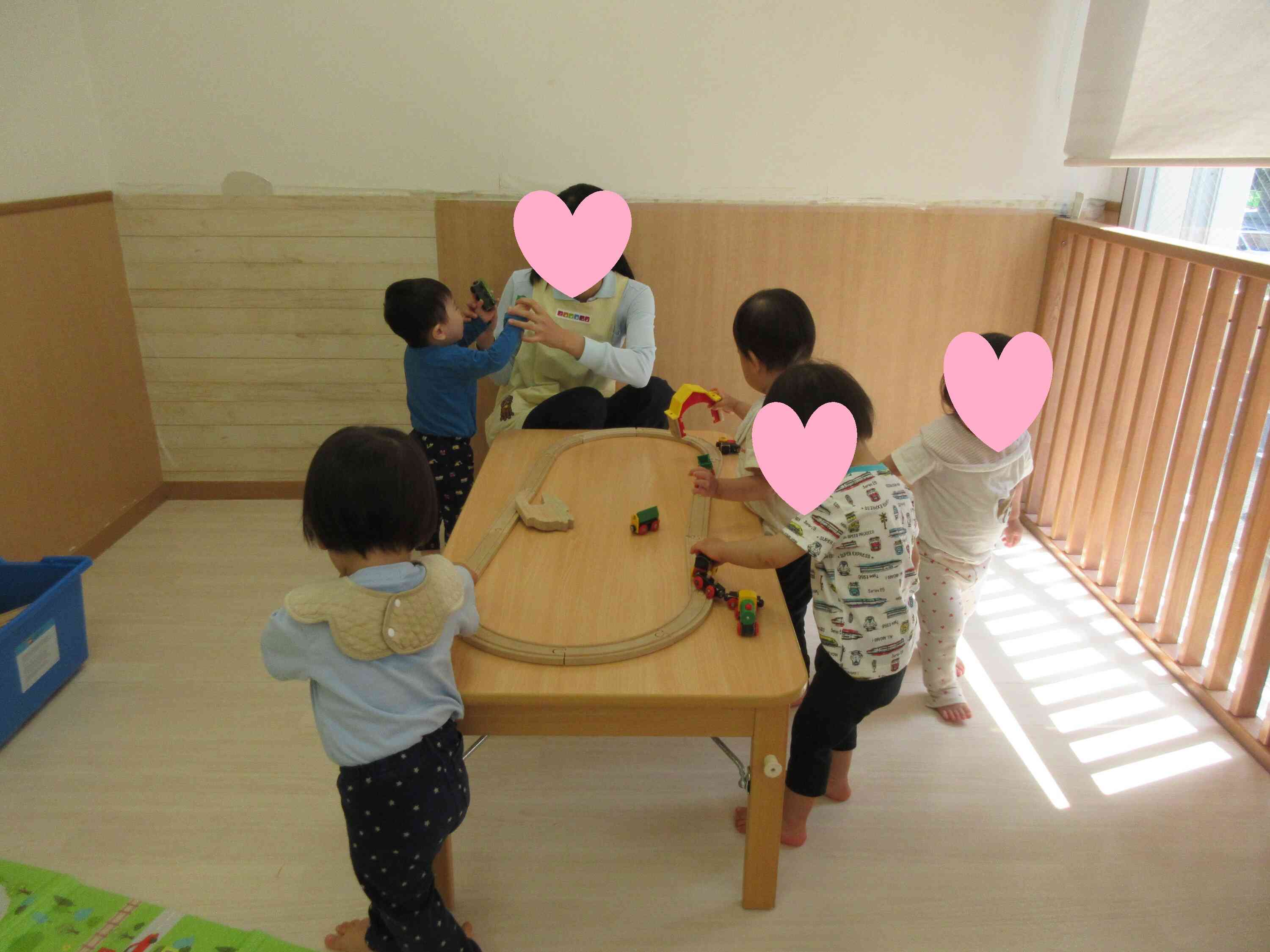 先生と遊ぶの楽しいな～！