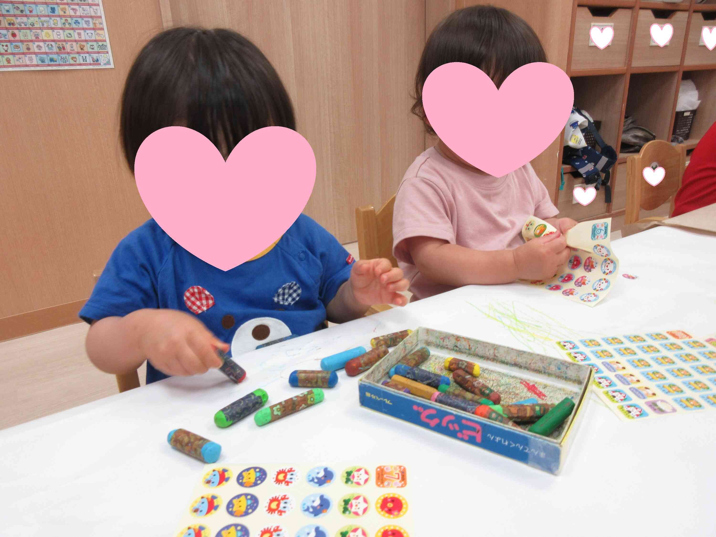 クレヨンだいすき～！
