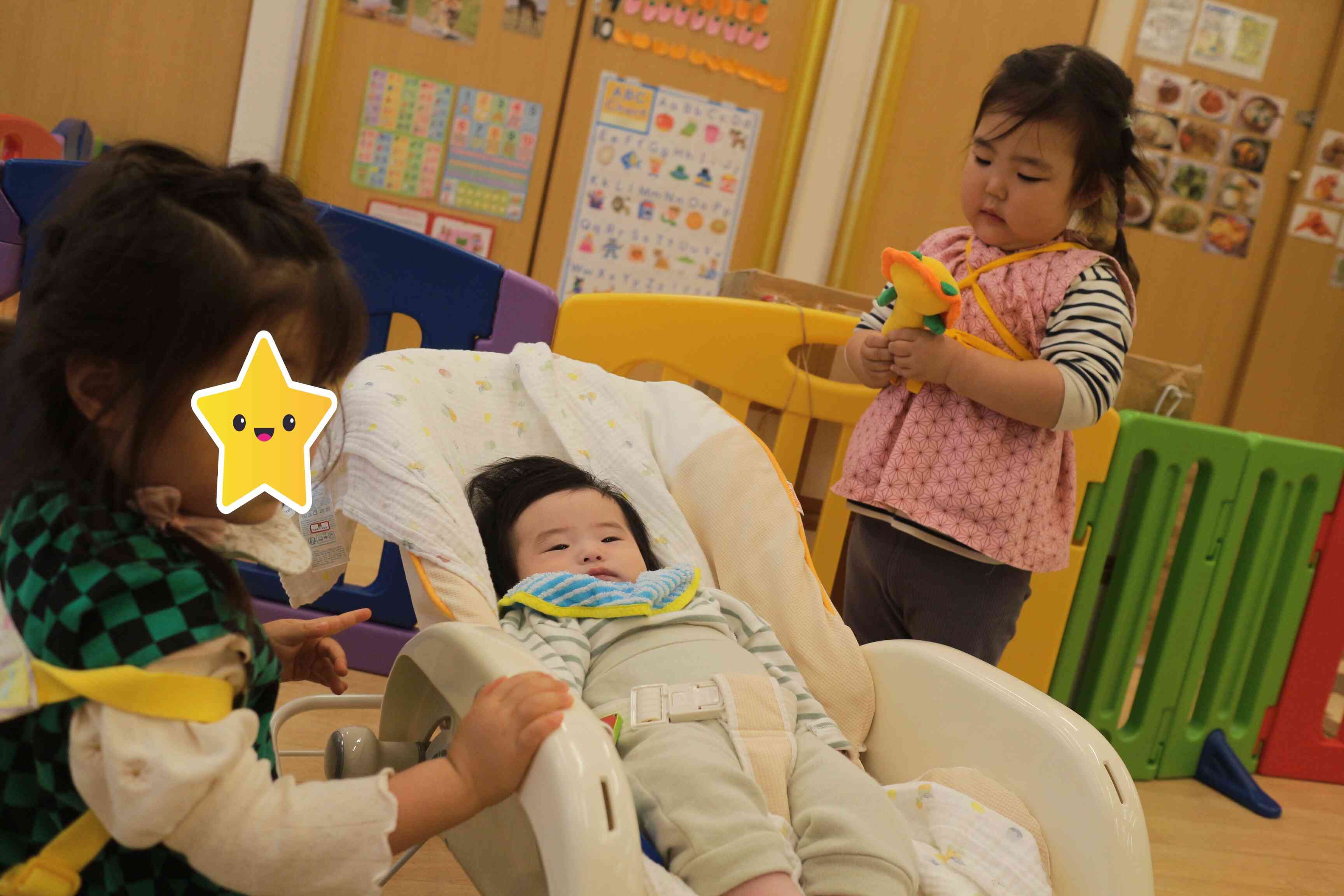 人気者のひよこ組さん