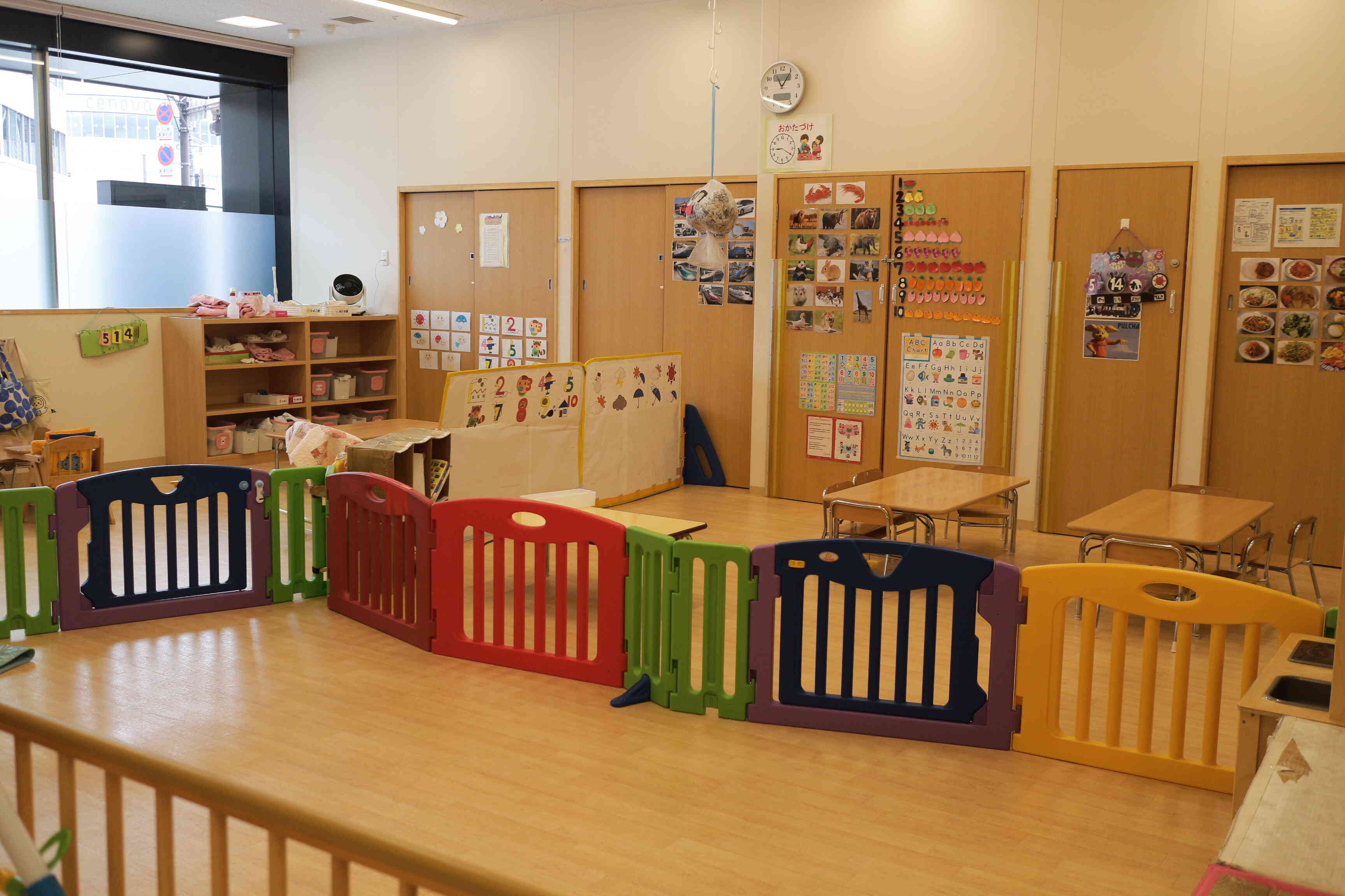 1.2歳児の保育室