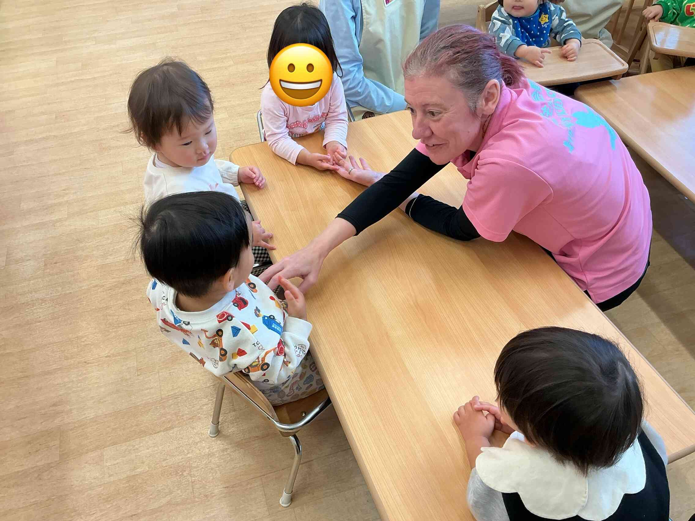 英語レッスン楽しいよ!