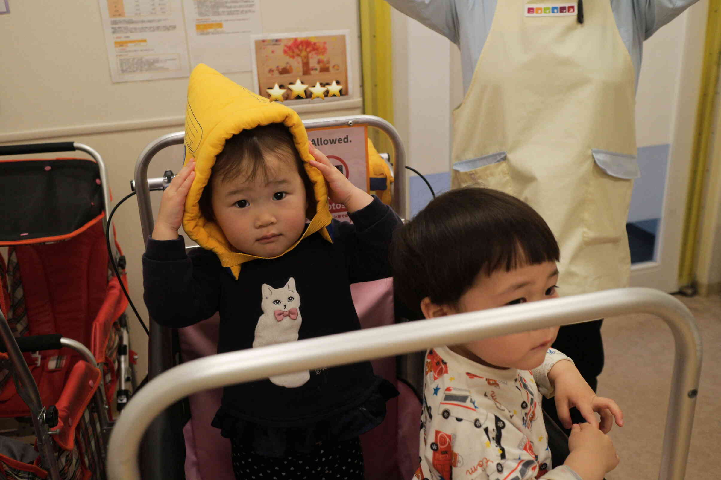 ビルの消防訓練に参加したよ!