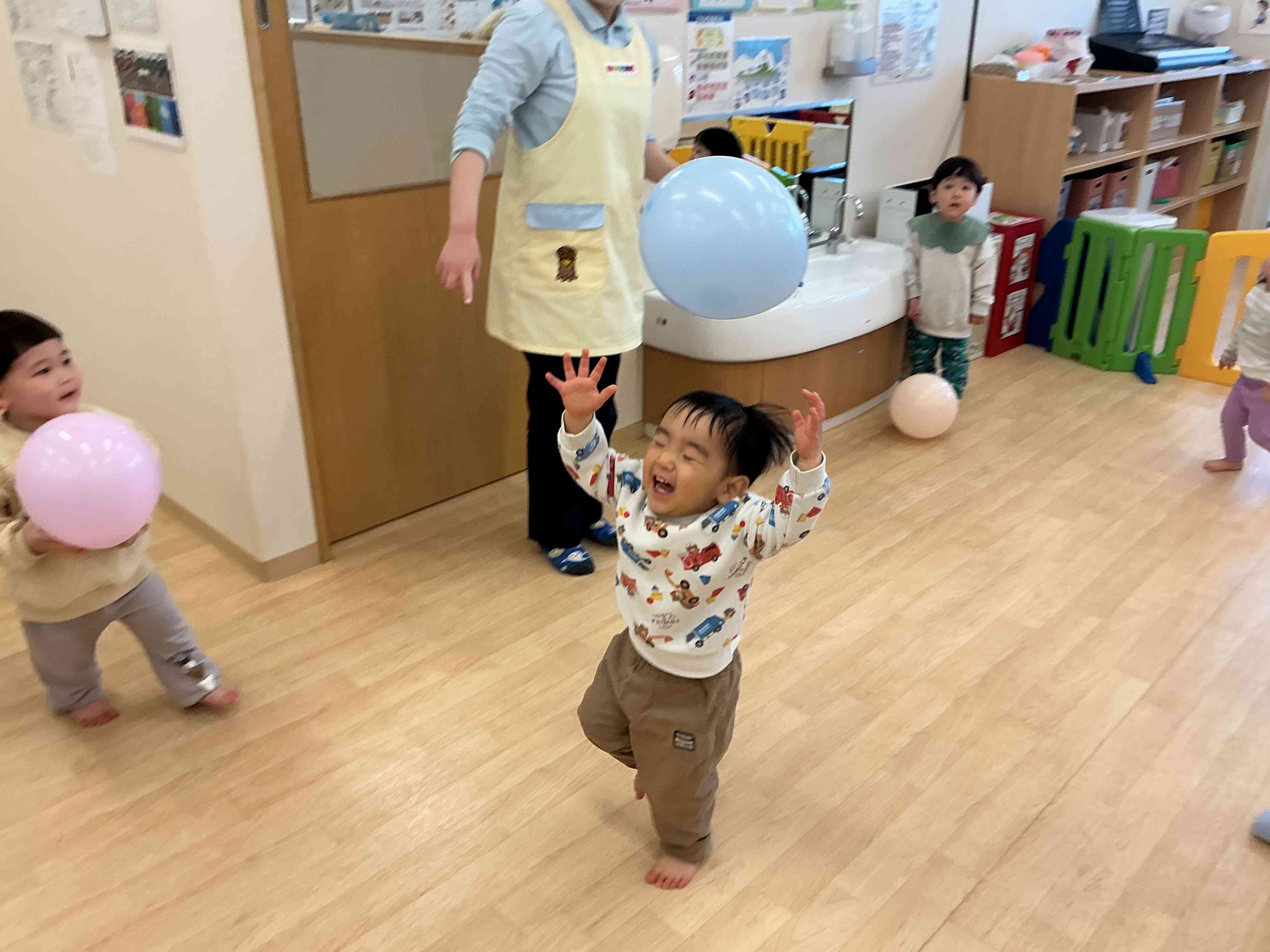 あひるぐみで楽しんだよ！