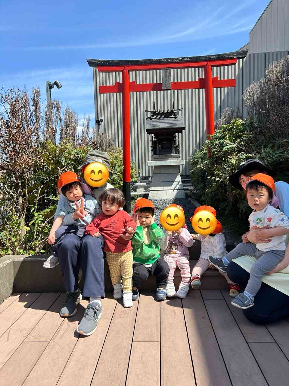 あひるぐみになって初めての集合写真！