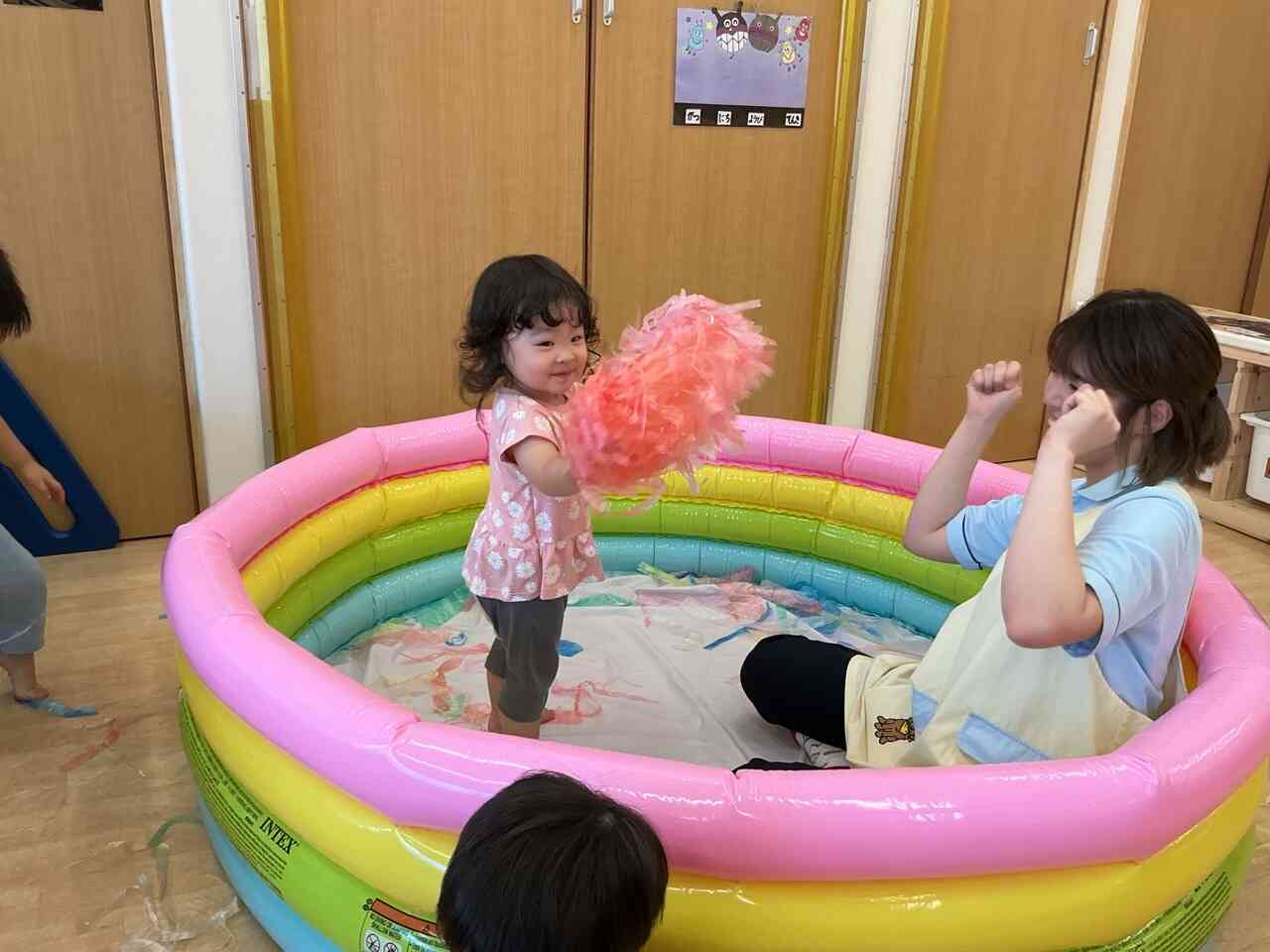 ふわふわだね！
