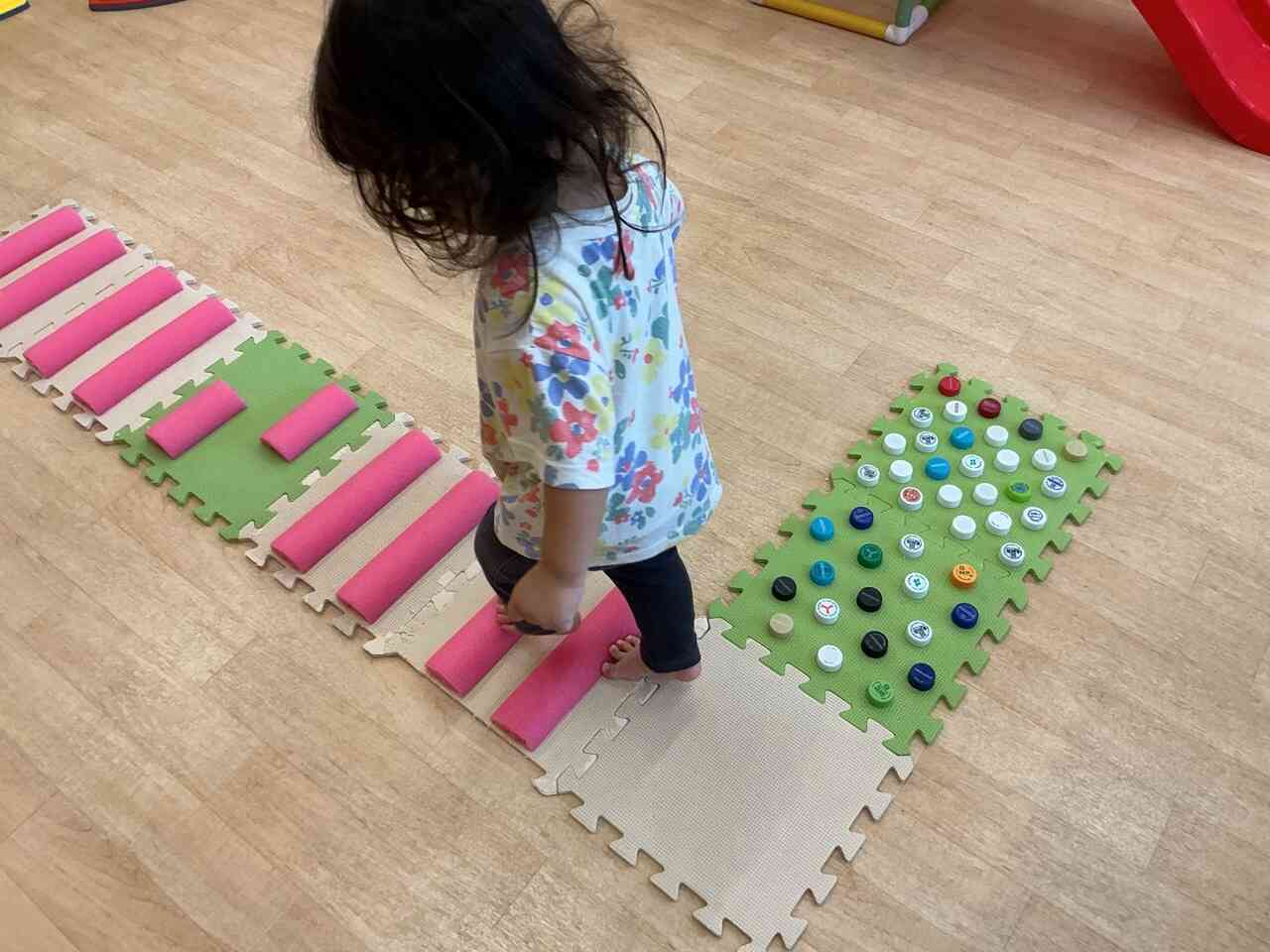 いろいろな感触が楽しい！