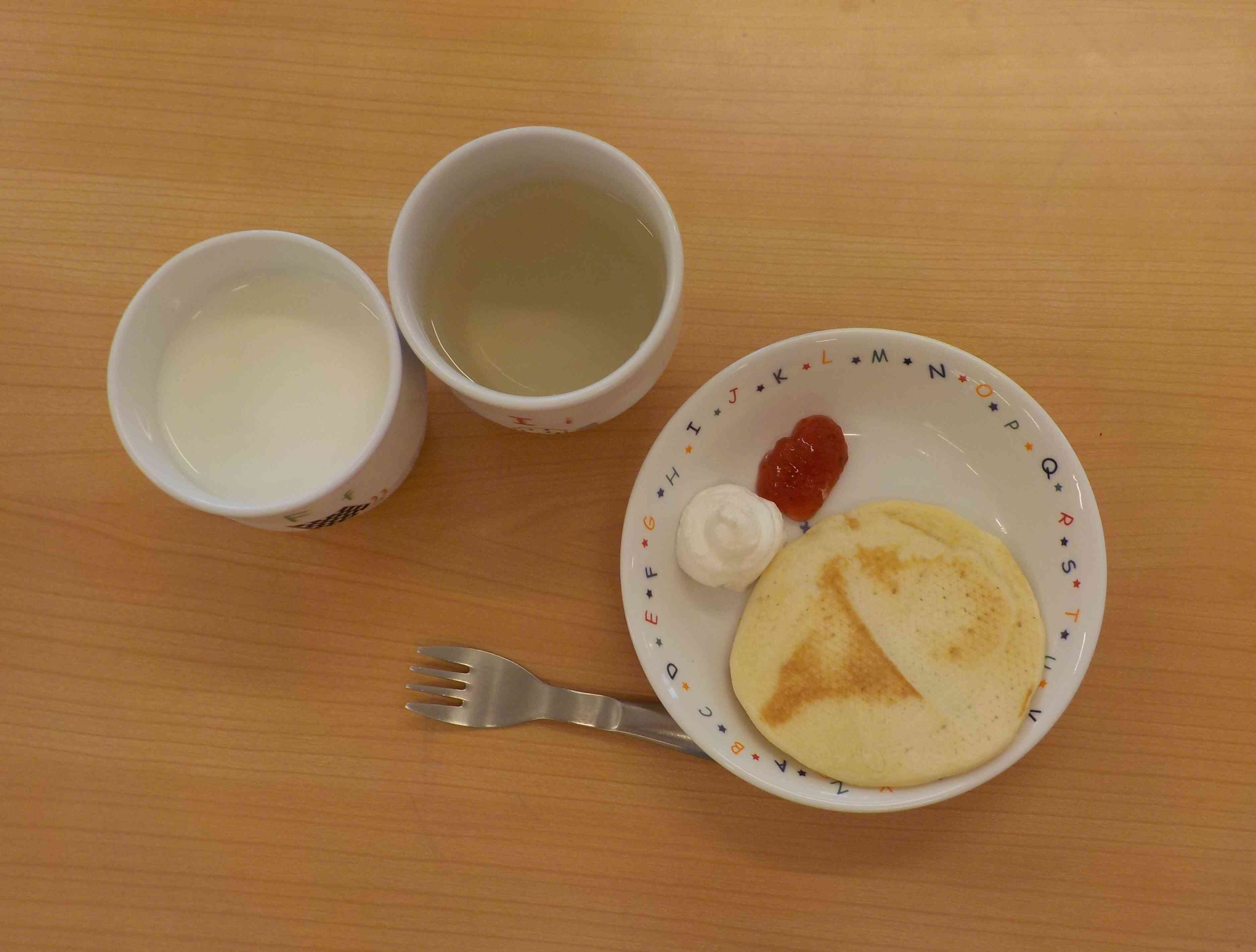 5月の食育　ホットケーキ作り