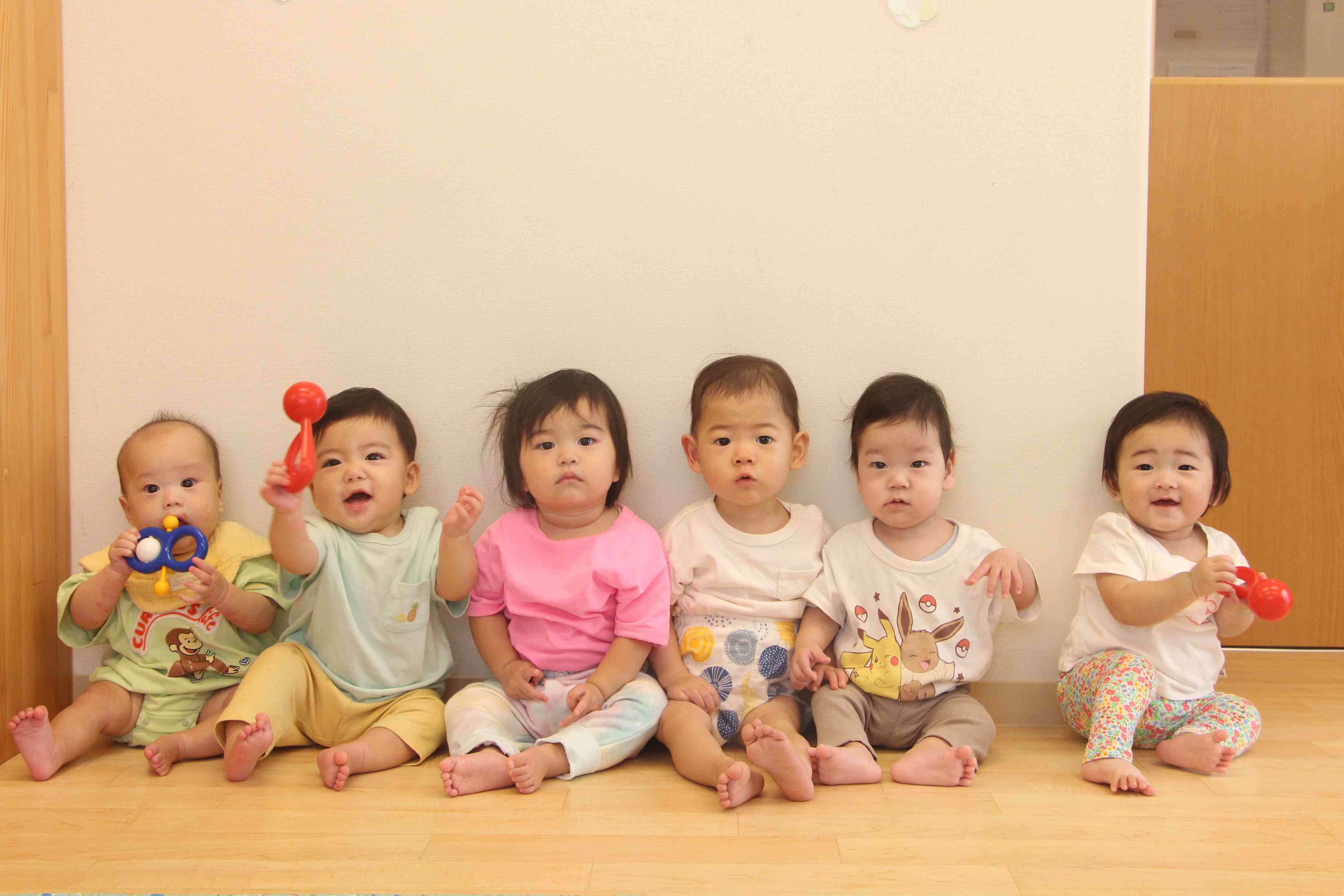 8月の思い出（0歳児）