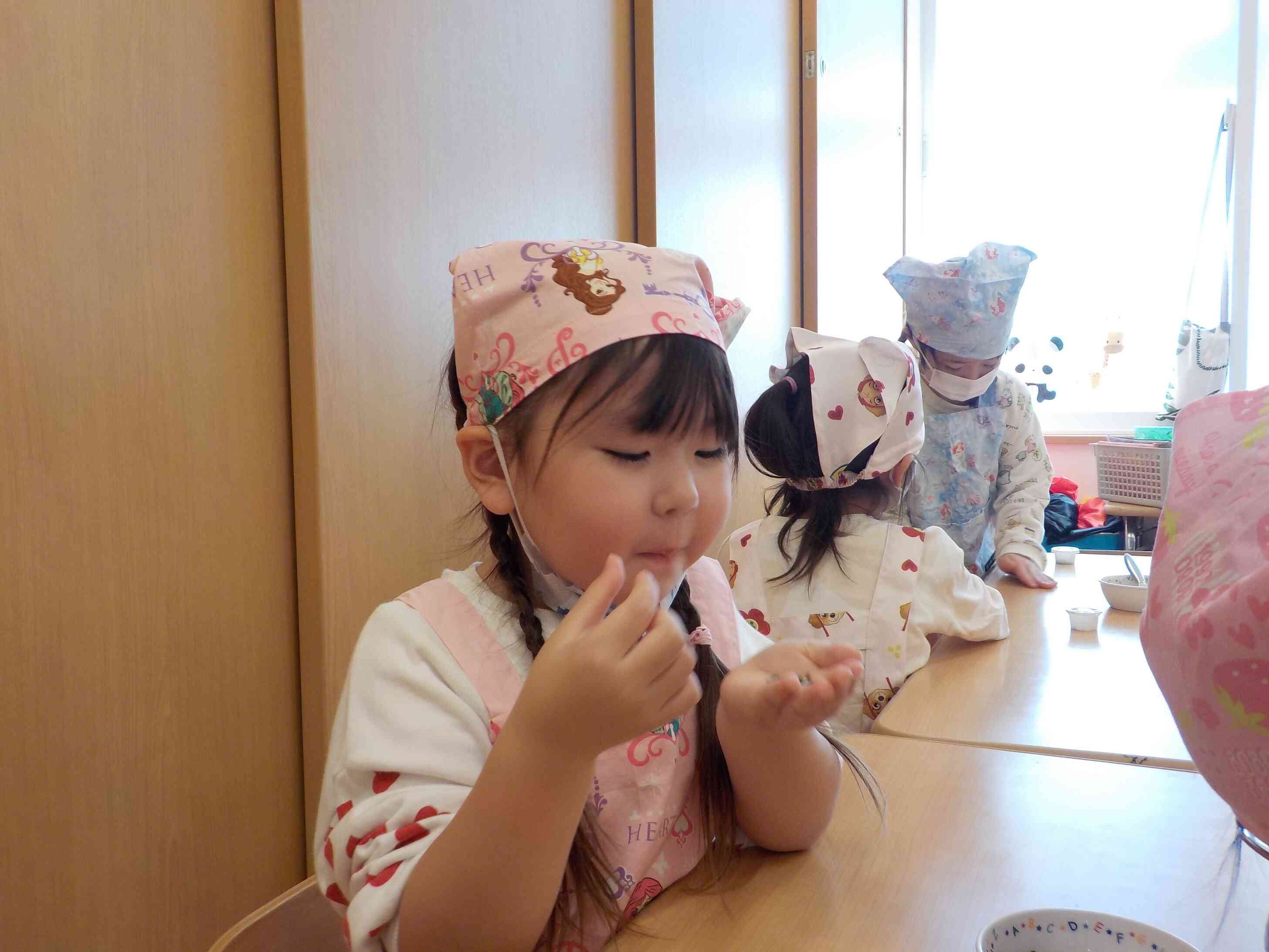 ん～！おいしい！これも入れればよかったな～