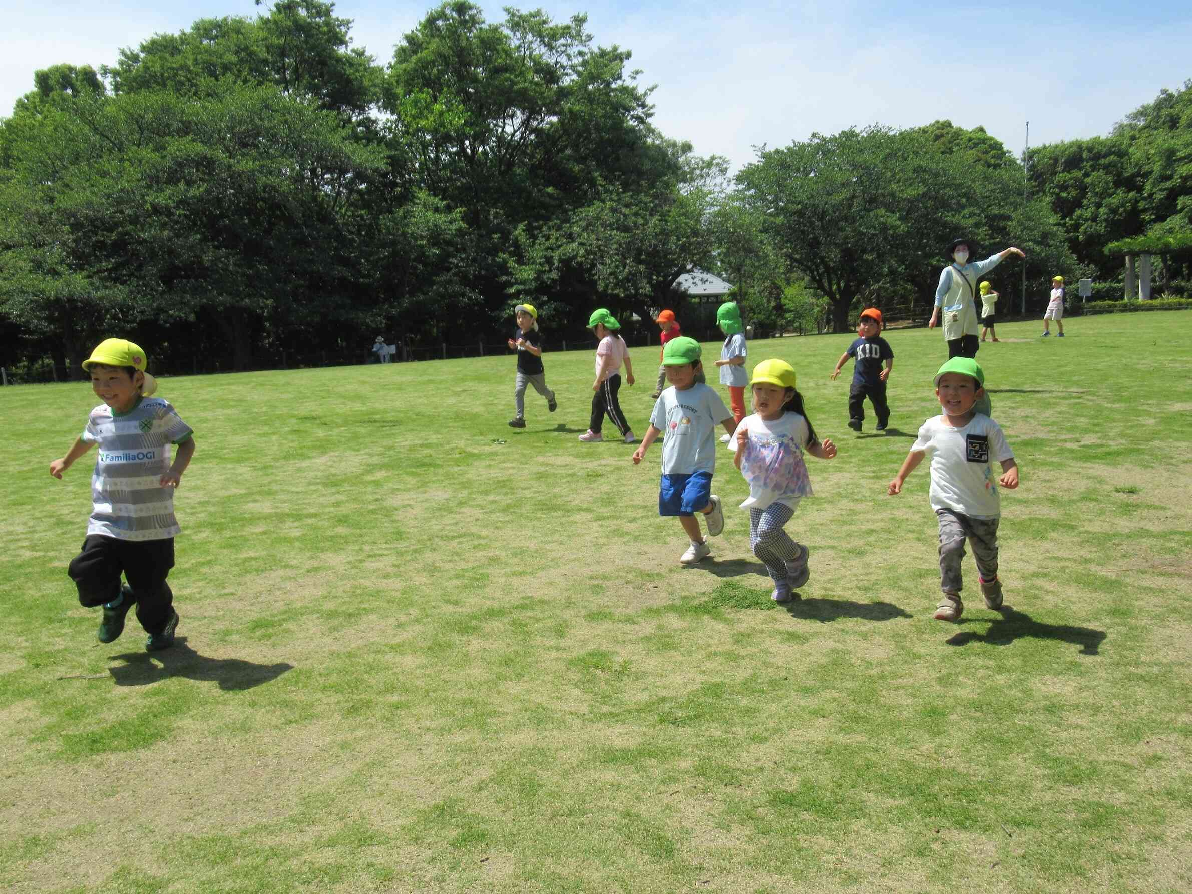 公園に行きました
