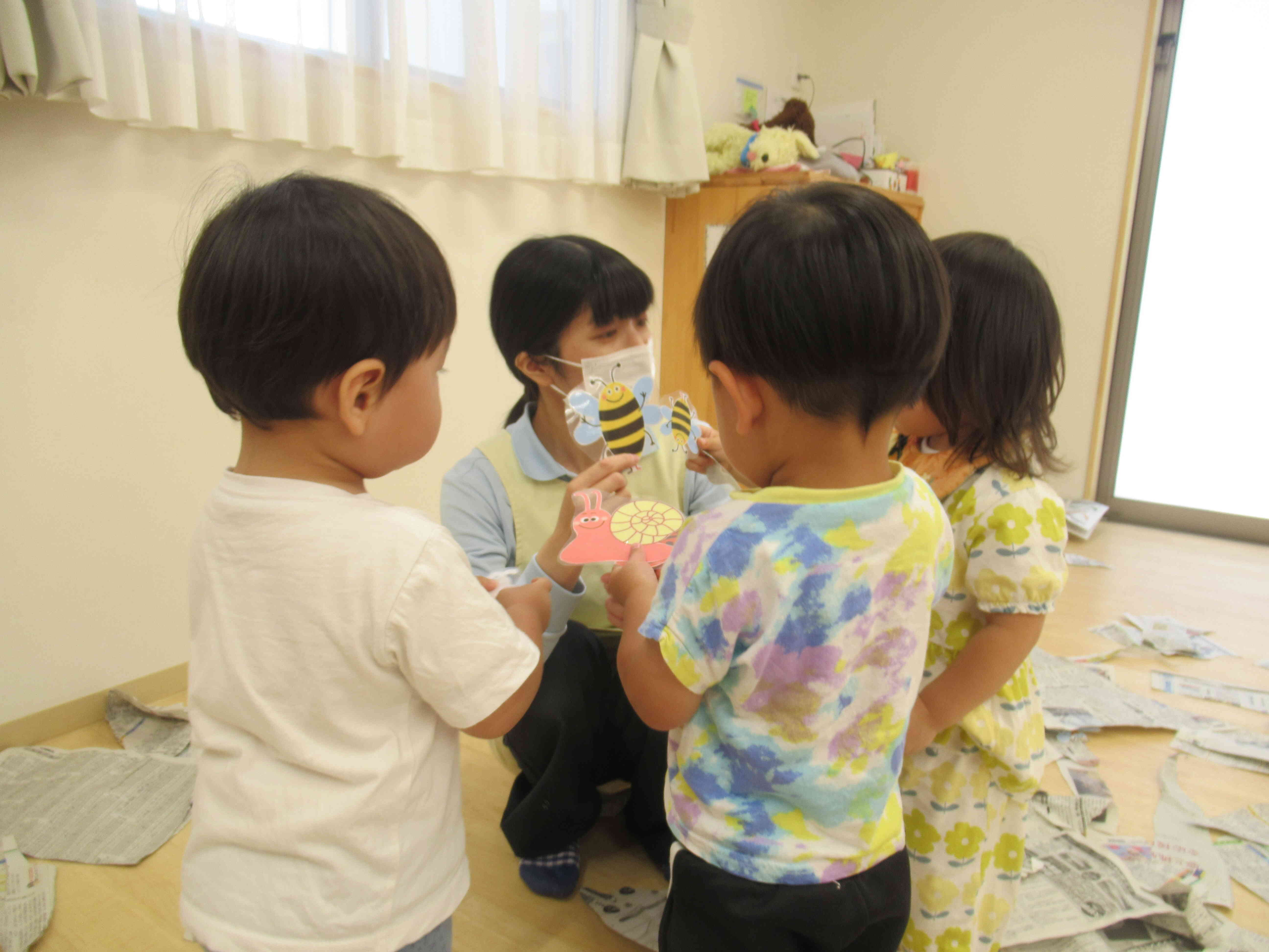 最後はみんなで見せ合いっこをしたよ！