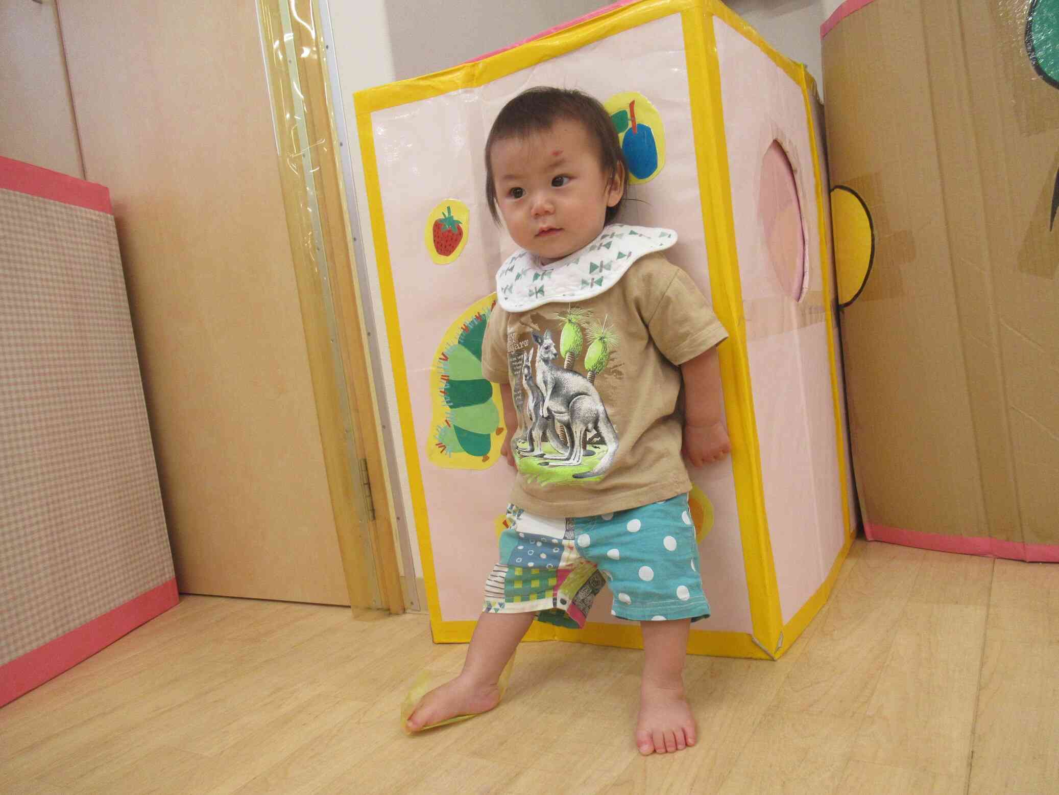 足にくっついちゃった！