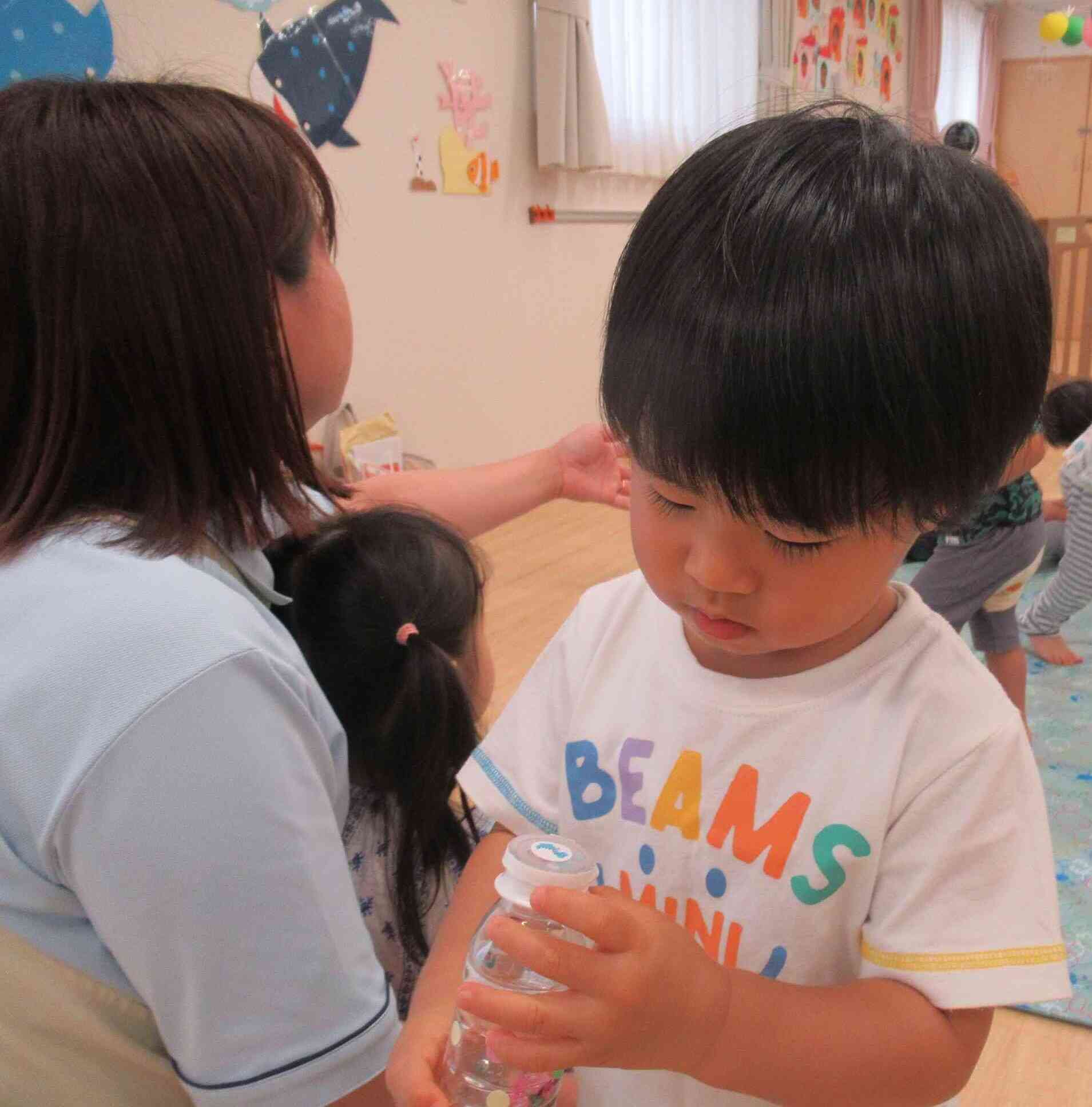 マラカスで遊んで楽しかったね♪